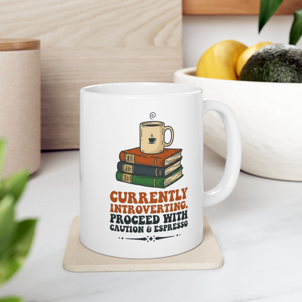 Currently Introverting Mug, (11oz, 15oz)