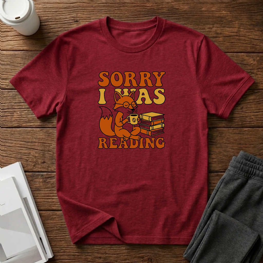 Sorry I Was Reading T-Shirt
