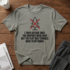 Back To My Books T-Shirt