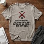 Back To My Books T-Shirt