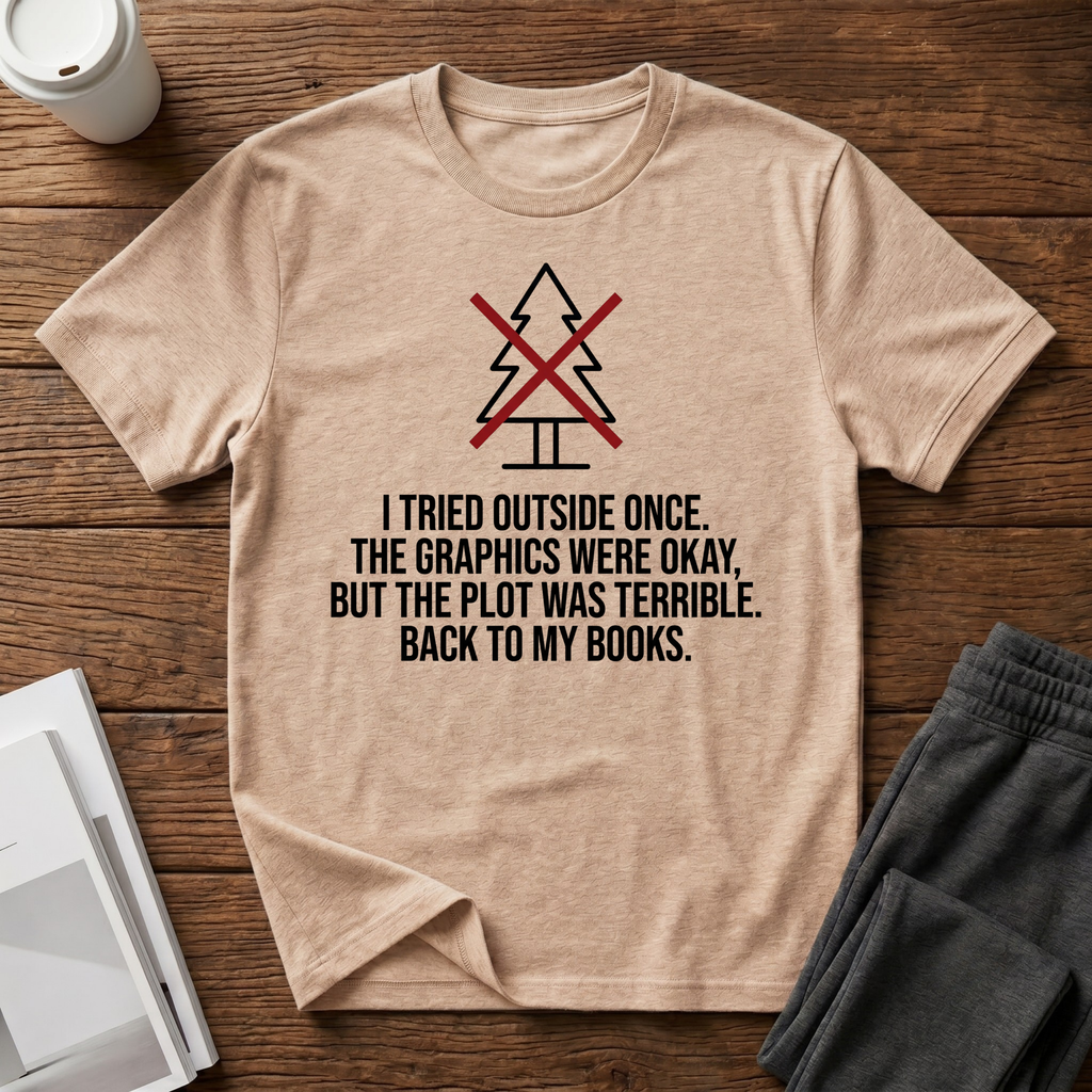 Back To My Books T-Shirt