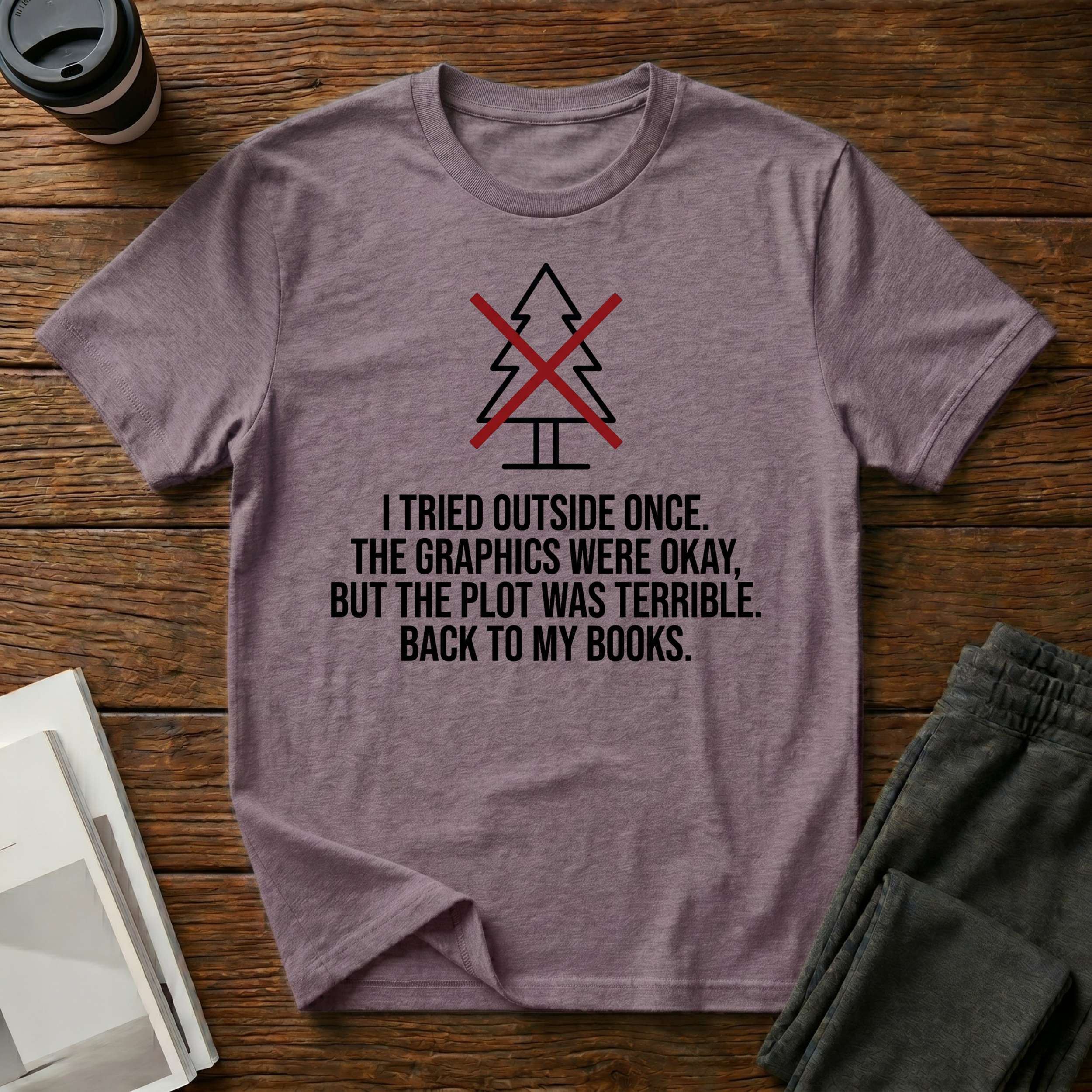 Back To My Books T-Shirt