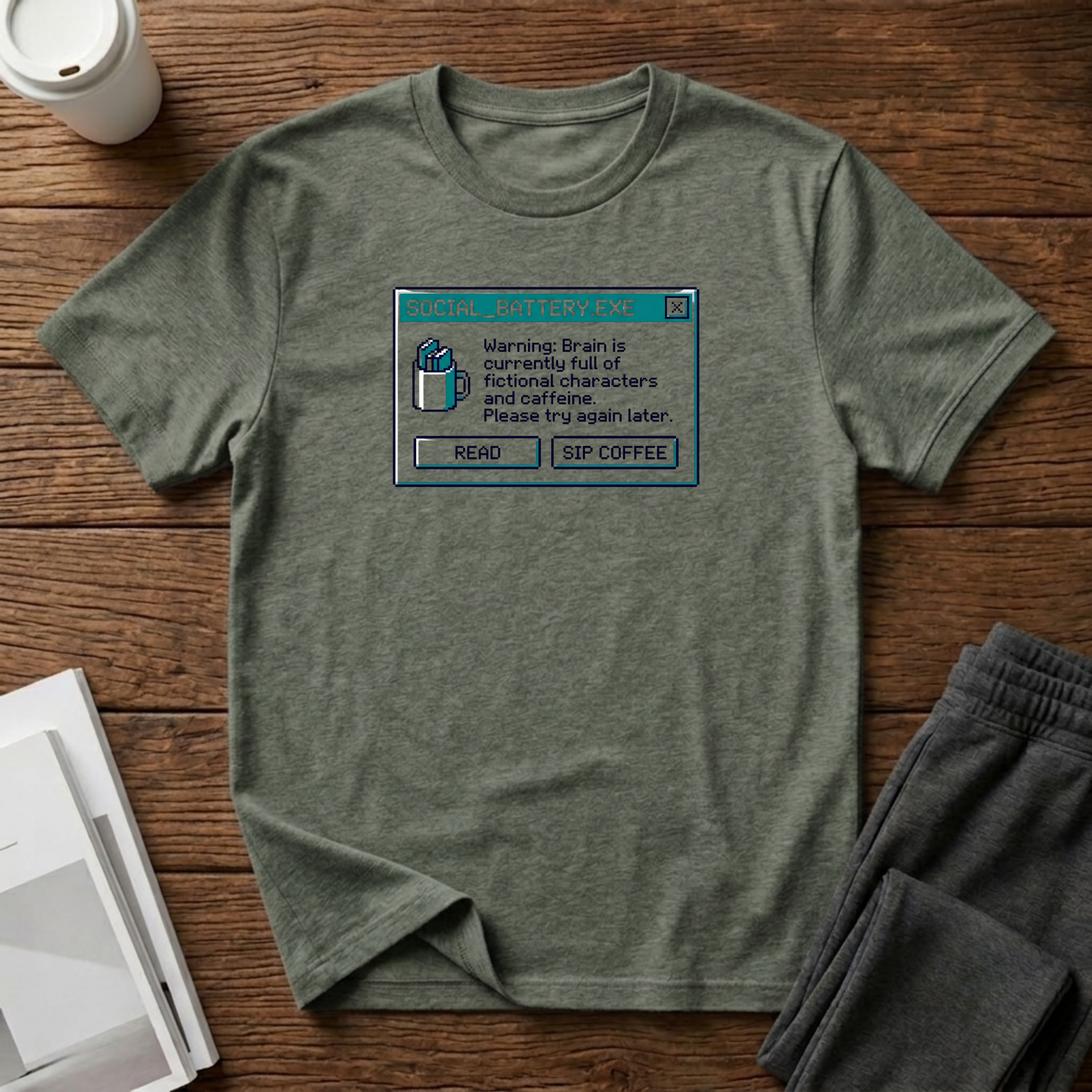 Brain is Currently Full T-Shirt