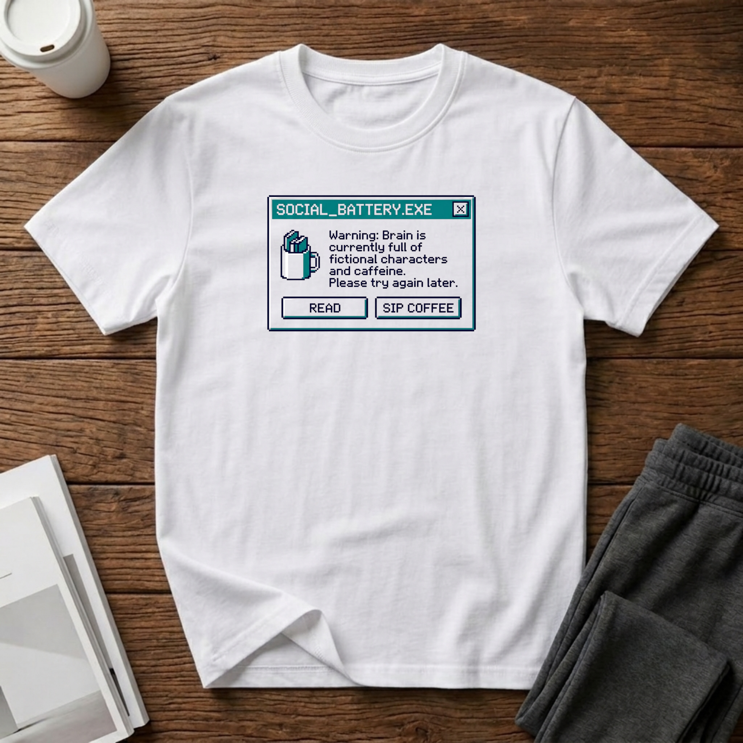 Brain is Currently Full T-Shirt