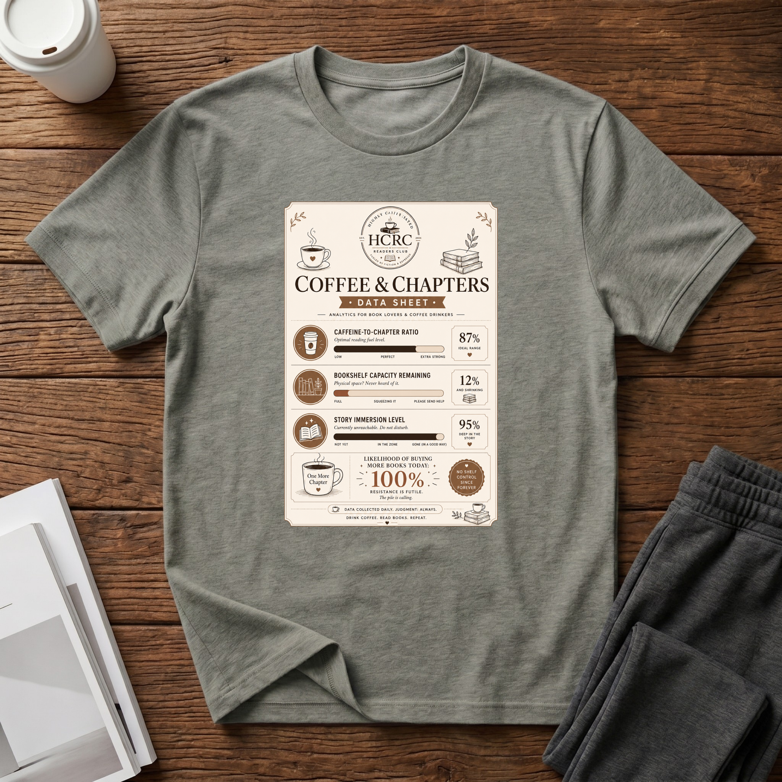Coffee Chapters T-Shirt