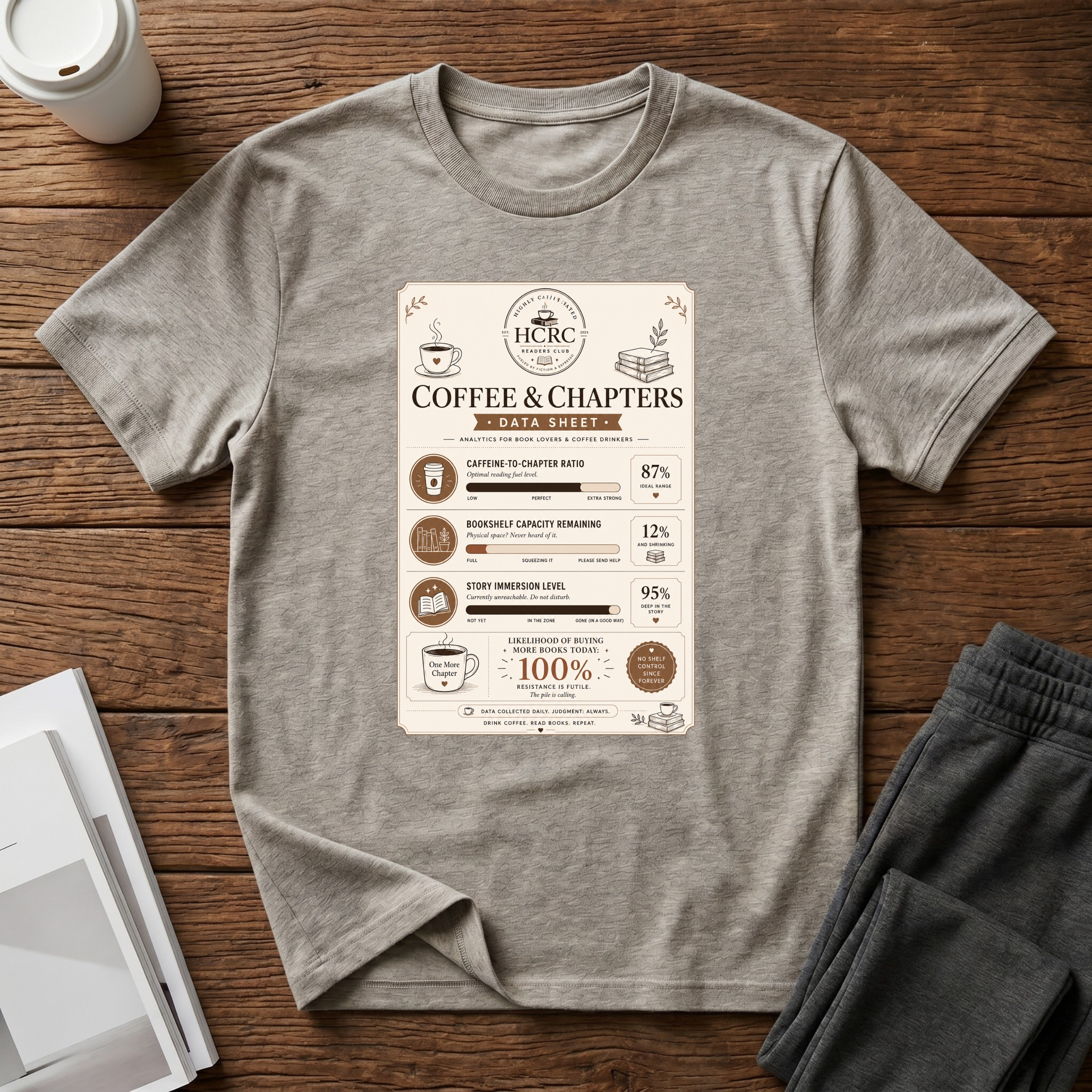 Coffee Chapters T-Shirt