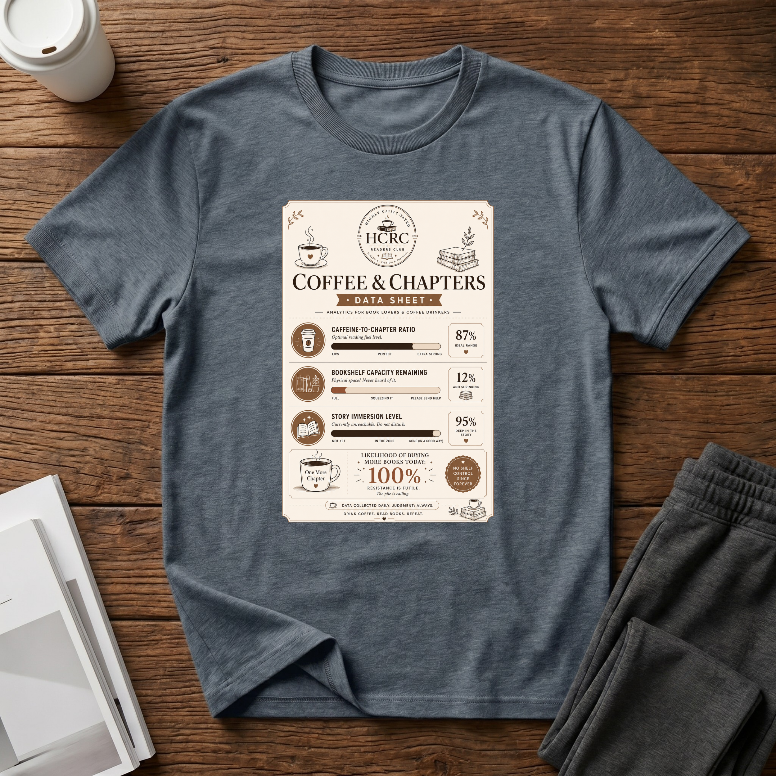 Coffee Chapters T-Shirt