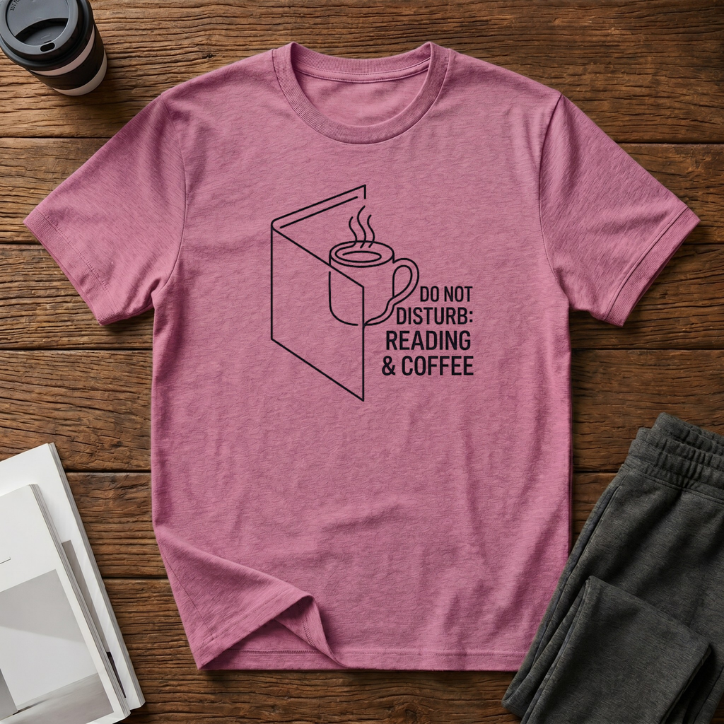 Coffee Reading  T-Shirt