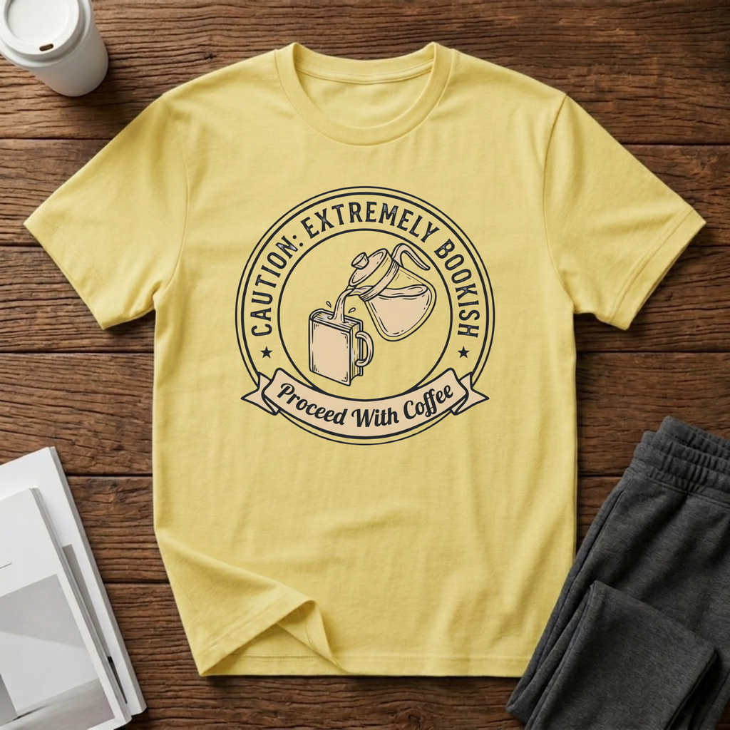 Proceed With Coffee T-Shirt