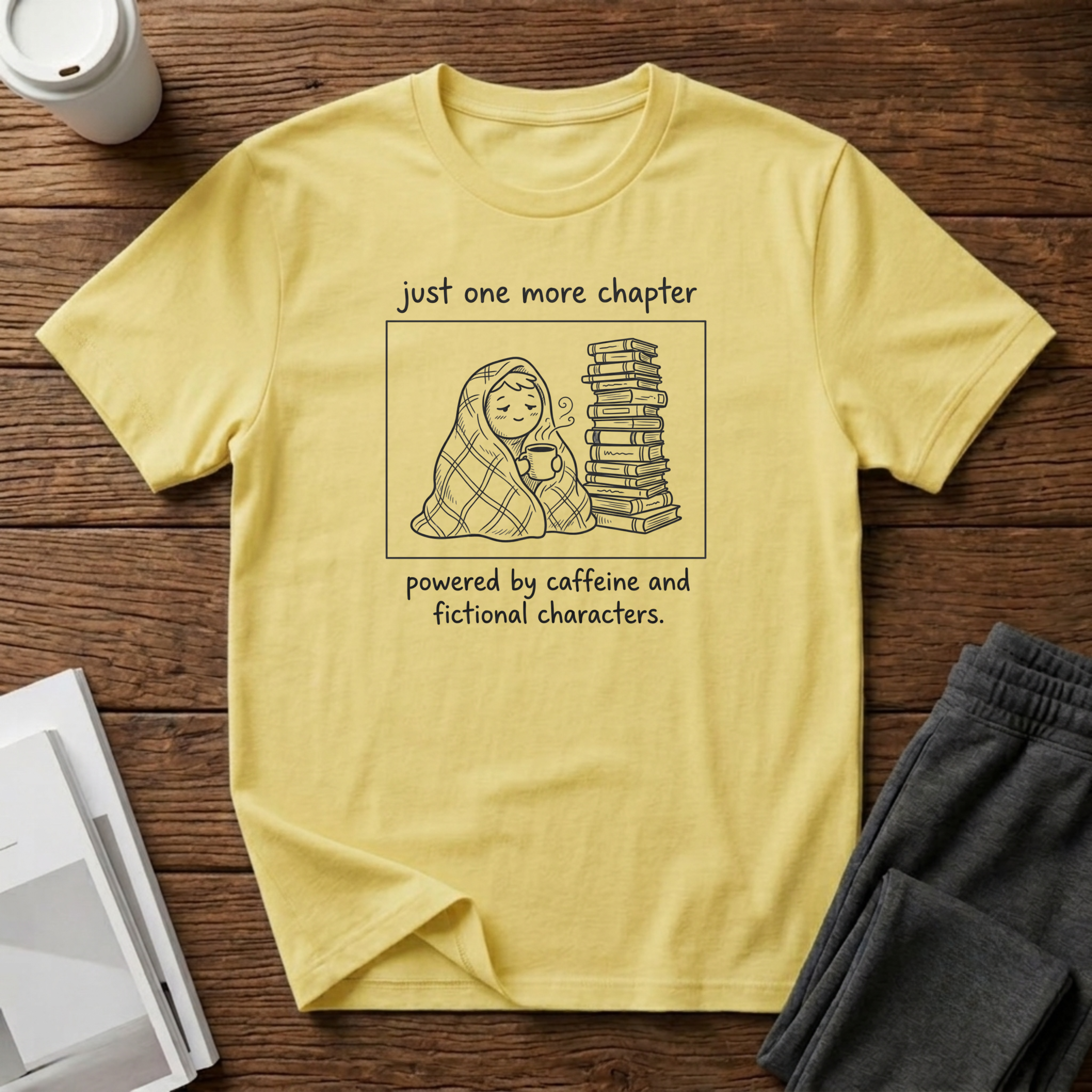 Girl Wrapped In Blanket T-Shirts