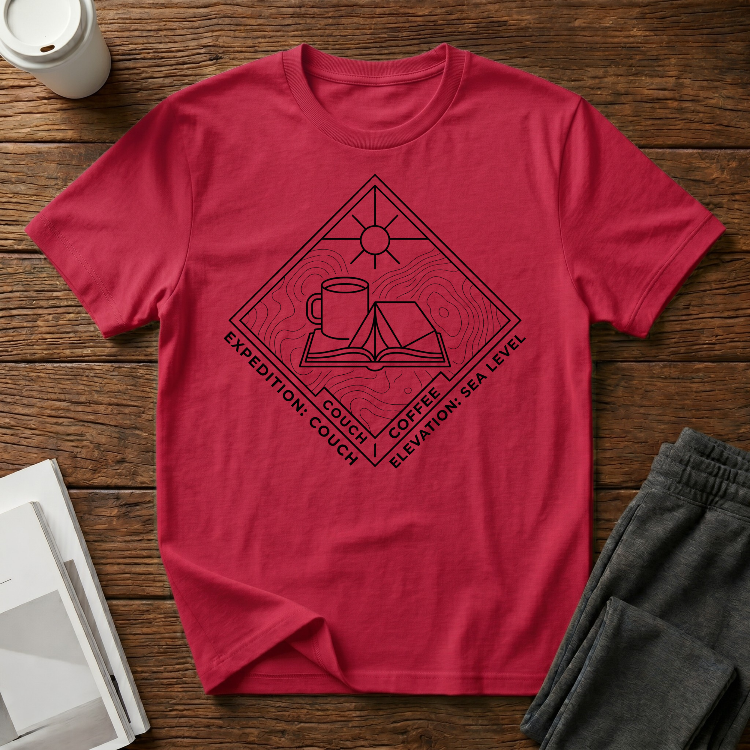 Couch and Coffee T-Shirt