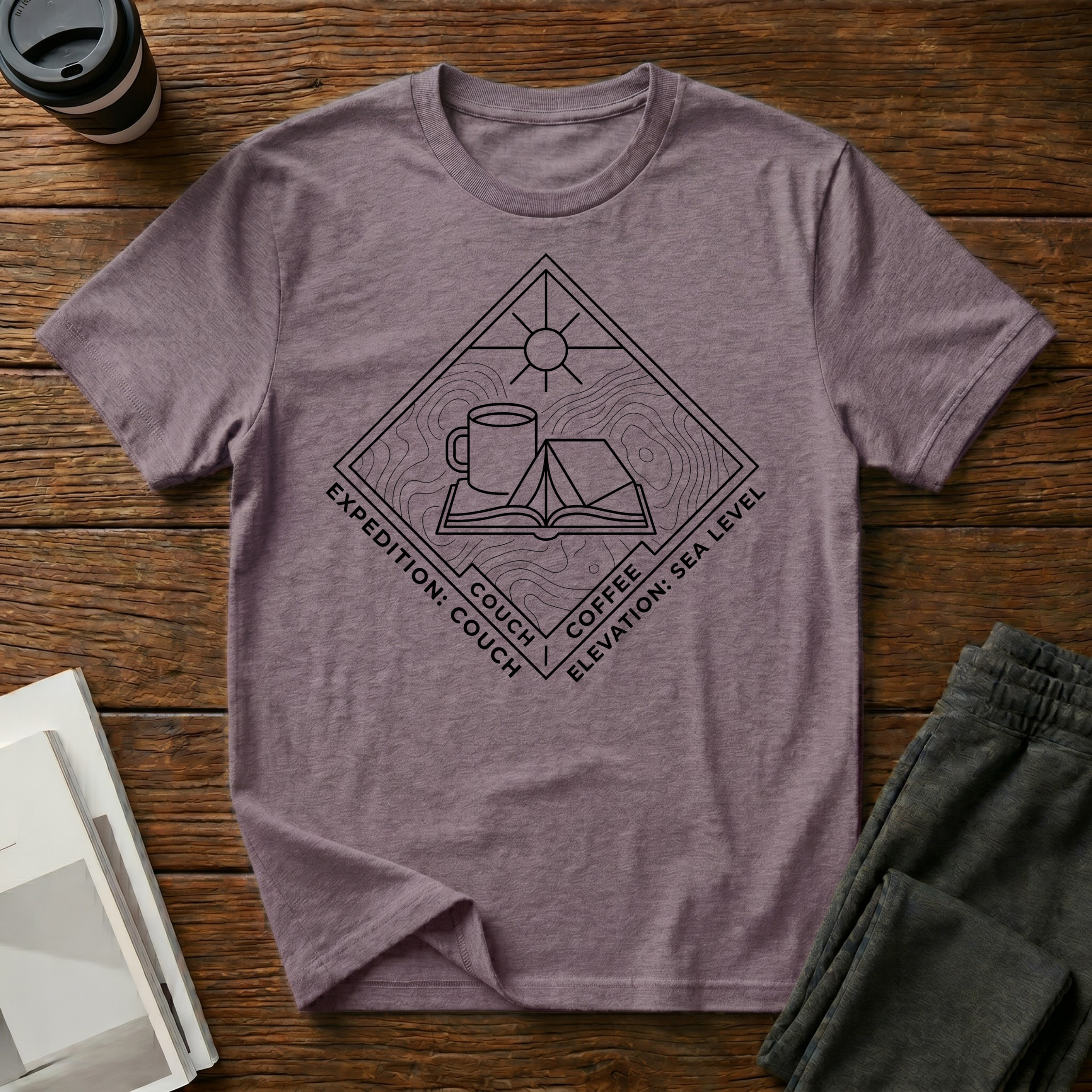 Couch and Coffee T-Shirt