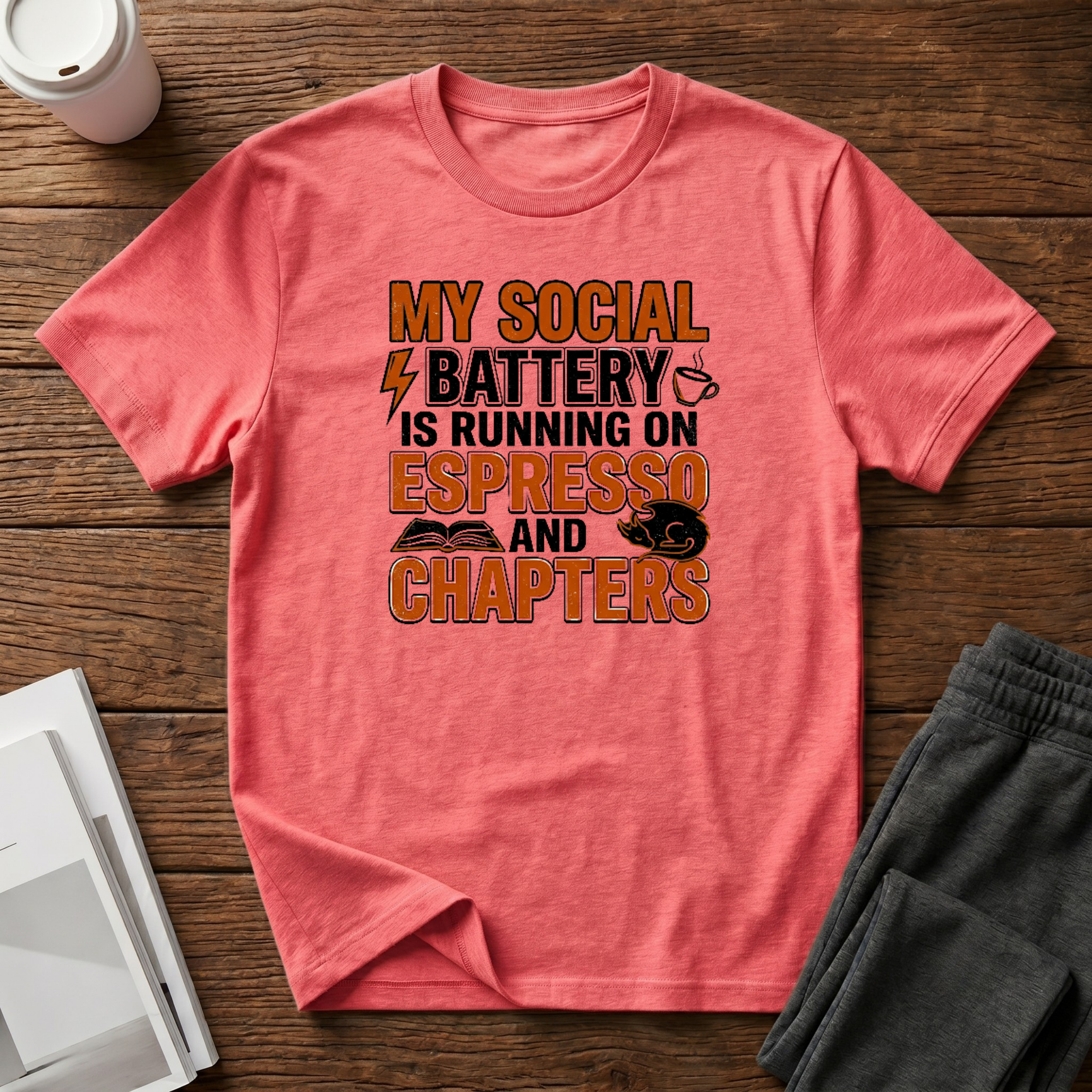 Espresso and Reading T-Shirt