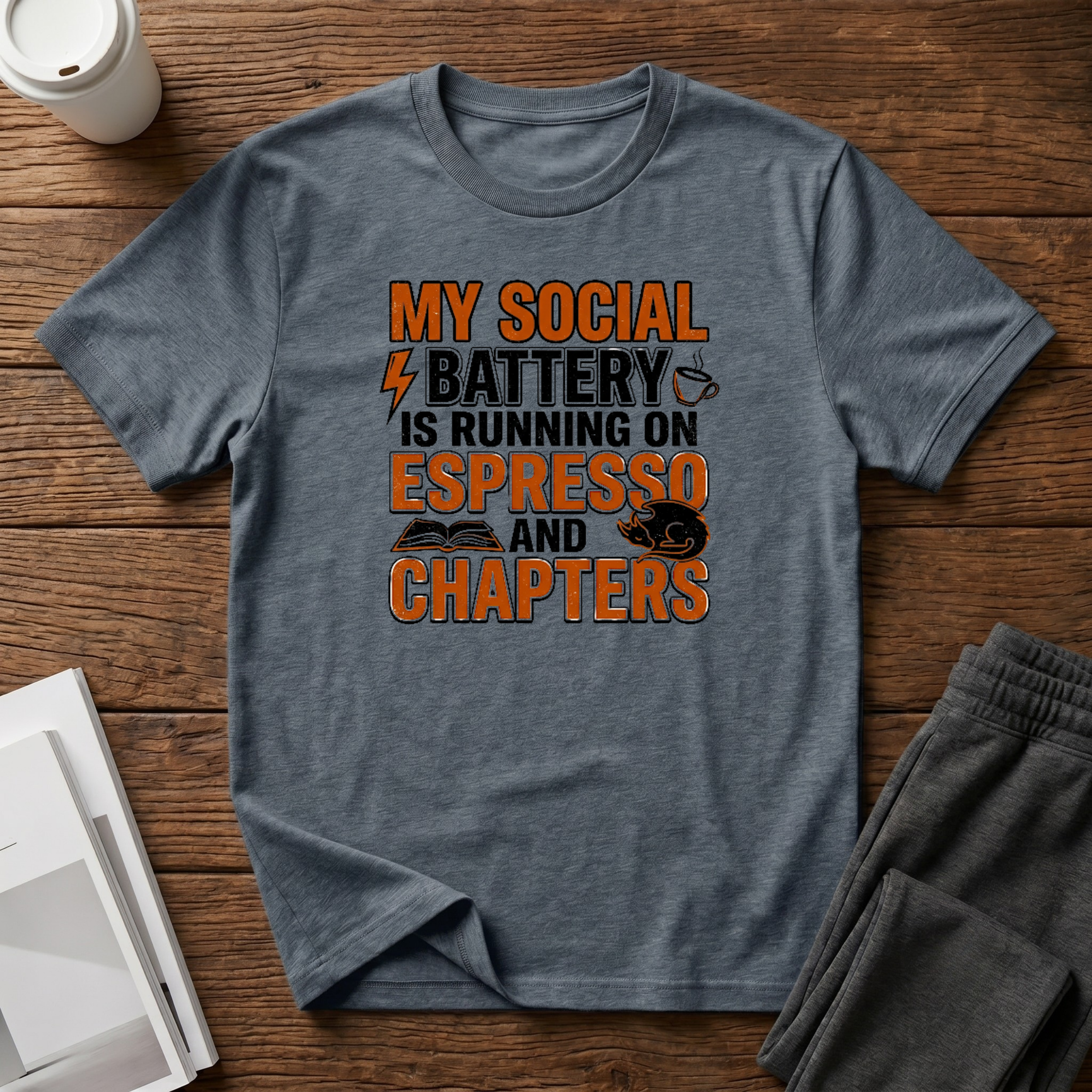 Espresso and Reading T-Shirt