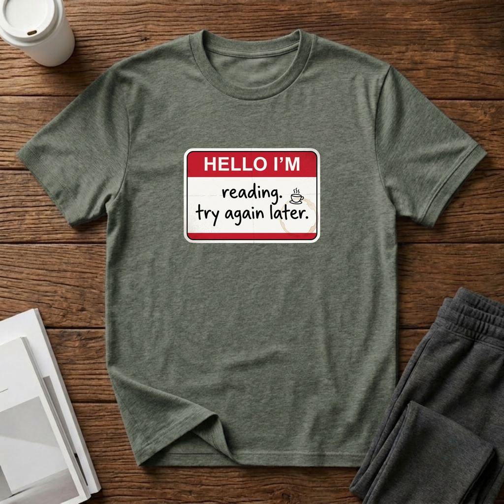 Hello I'm Reading T-Shirt