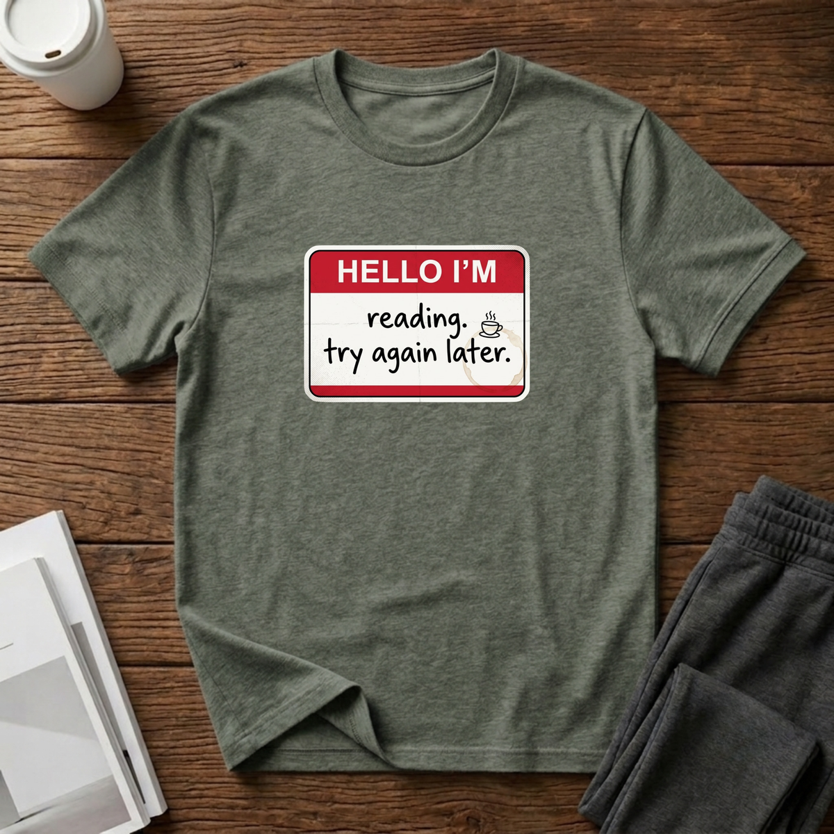 Hello I'm Reading T-Shirt