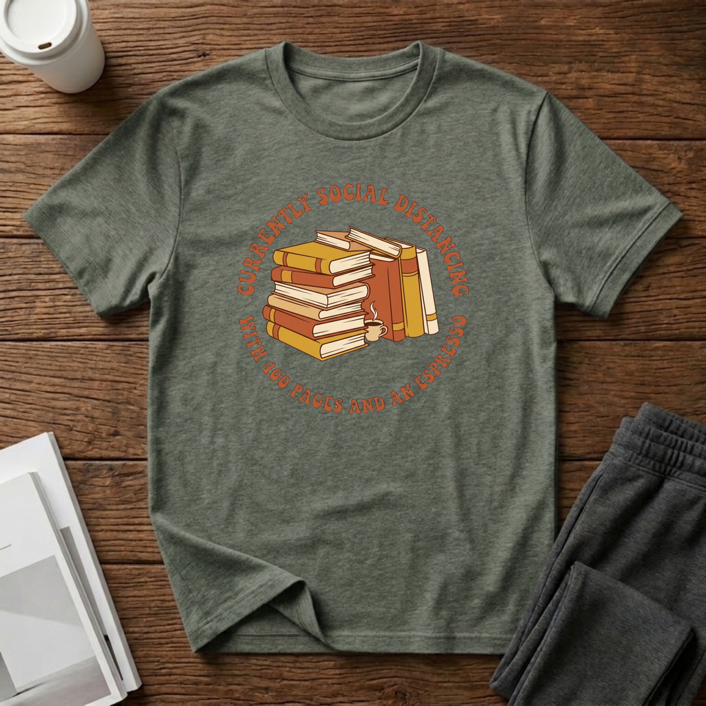 Social Distancing with 400 Pages T-Shirt