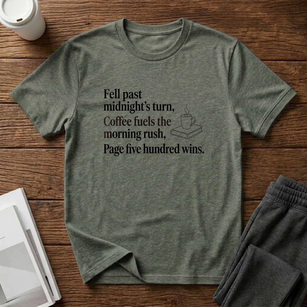 Midnight's Turn Haiku T-Shirt