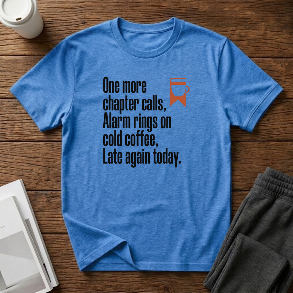Late Again Haiku T-Shirts
