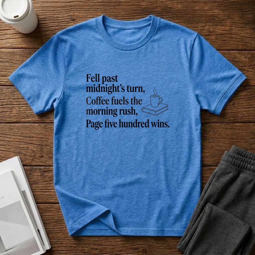 Midnight's Turn Haiku T-Shirt