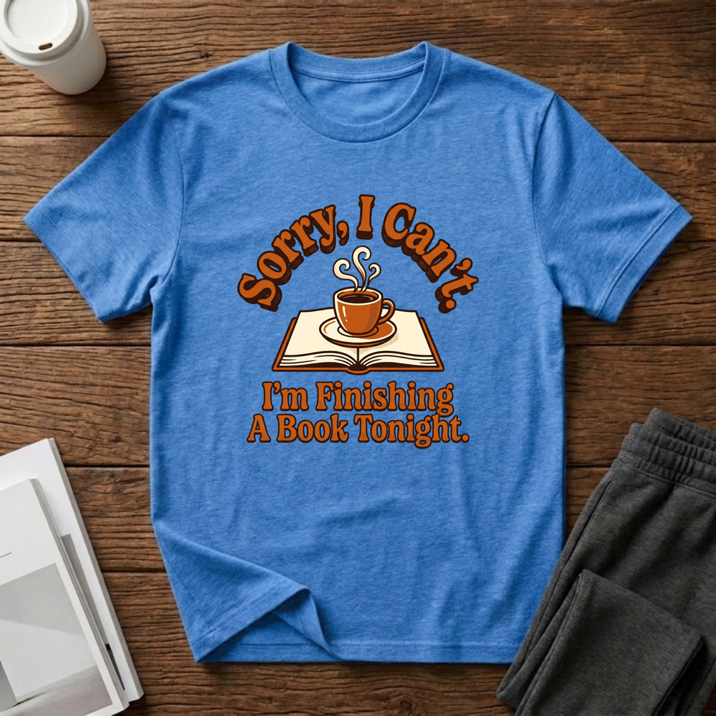 Finishing A Book Tonight T-Shirt