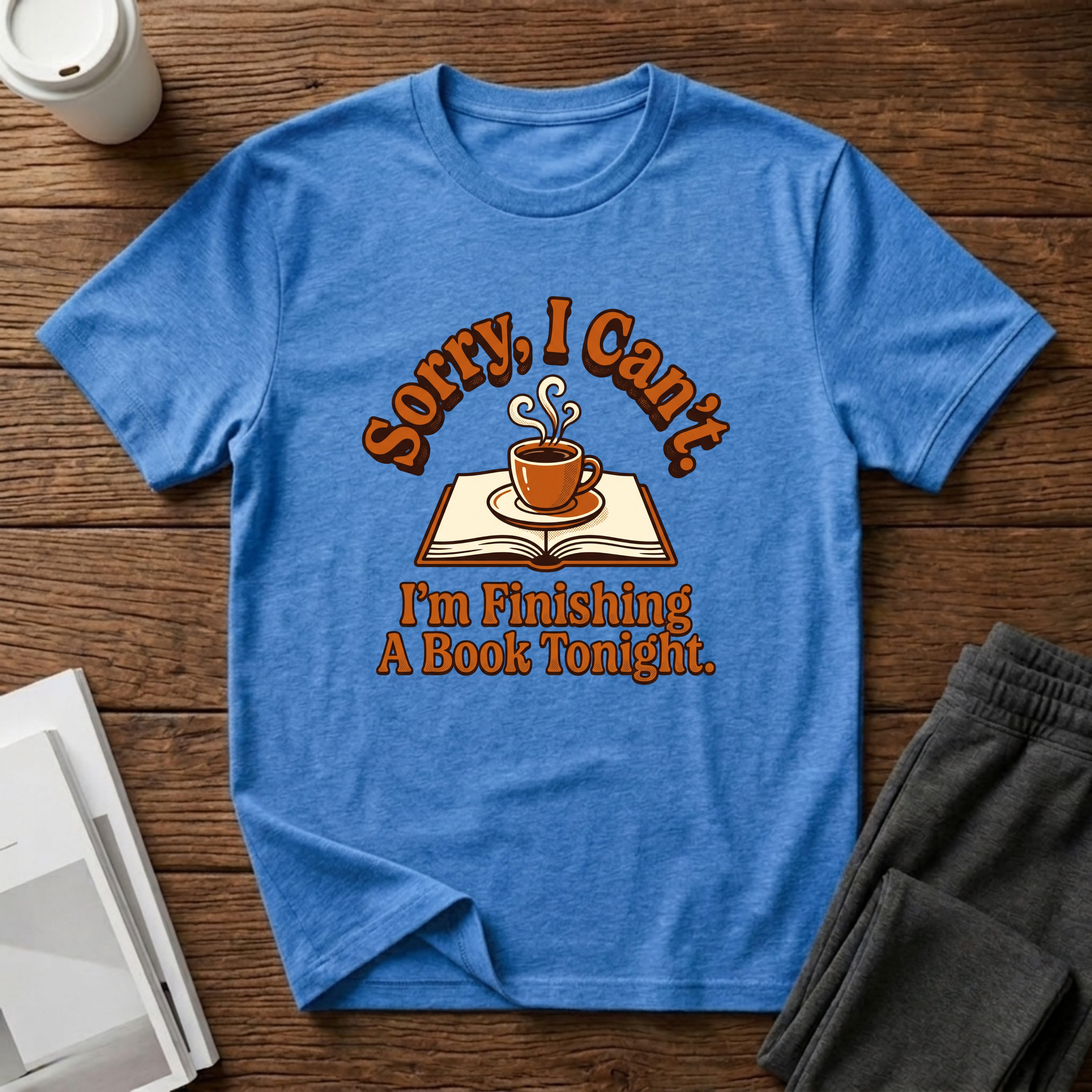 Finishing A Book Tonight T-Shirt