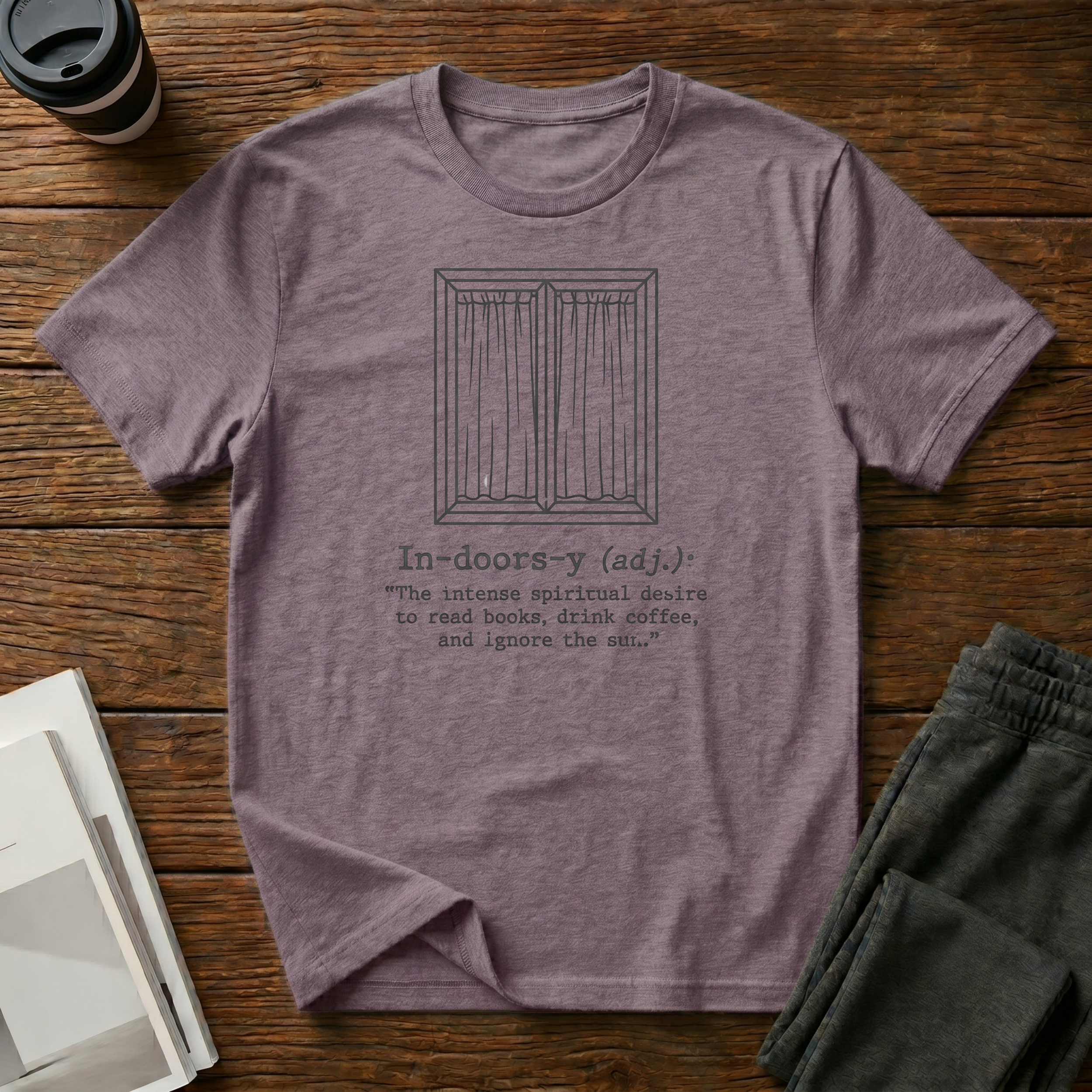 Indoorsy Definition T-Shirt