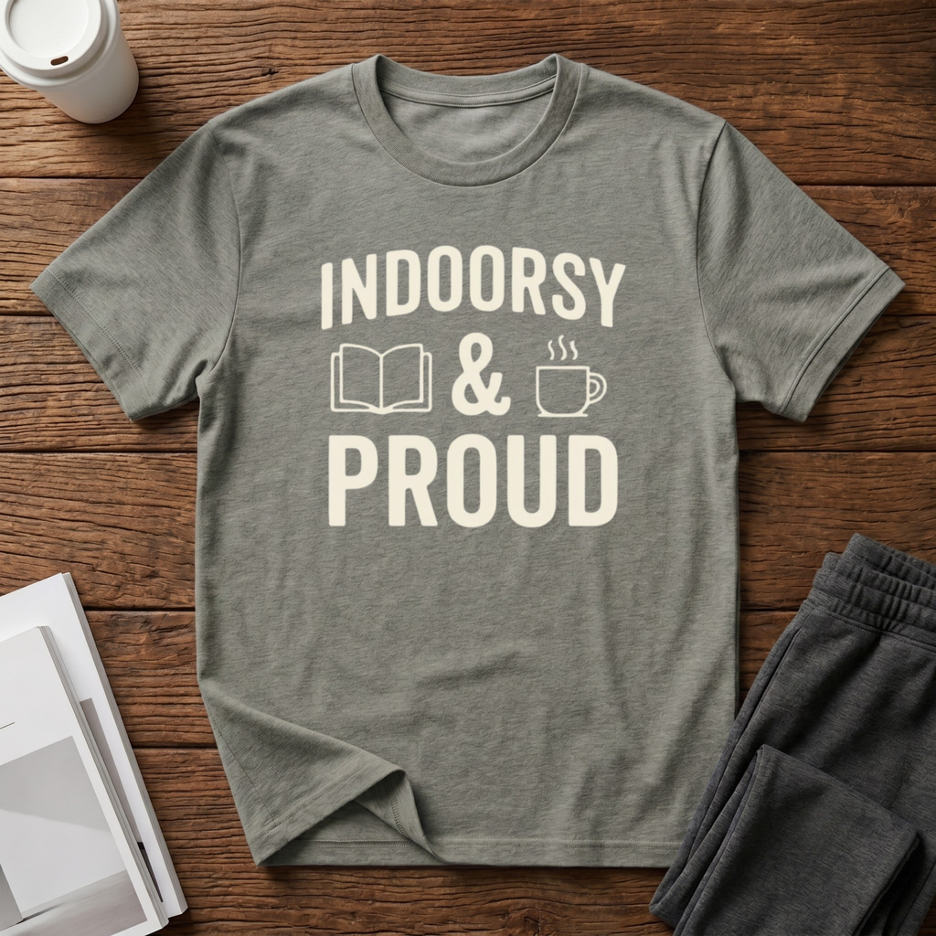 Indoorsy and Proud T-Shirt