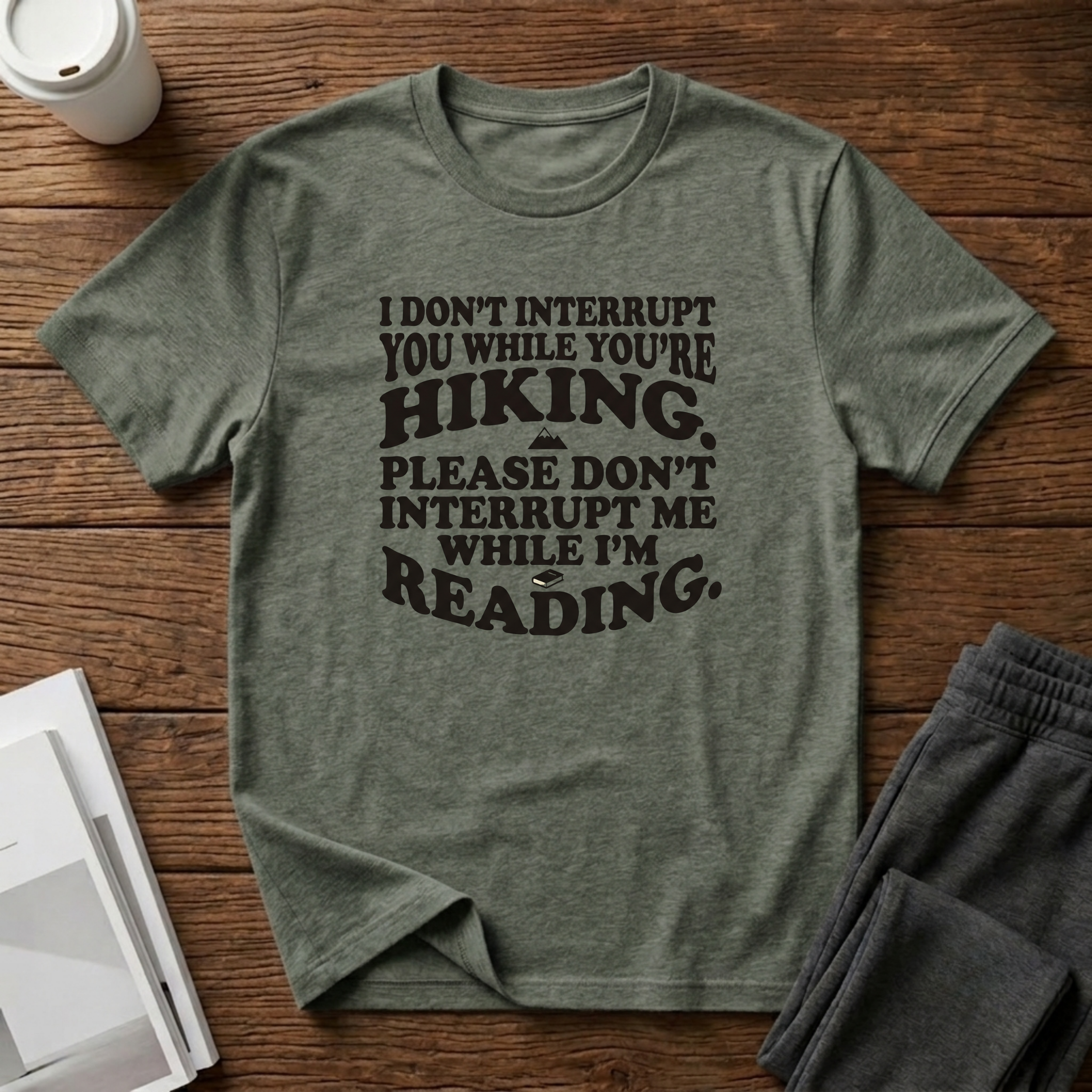 Interrupt Reading T-Shirt
