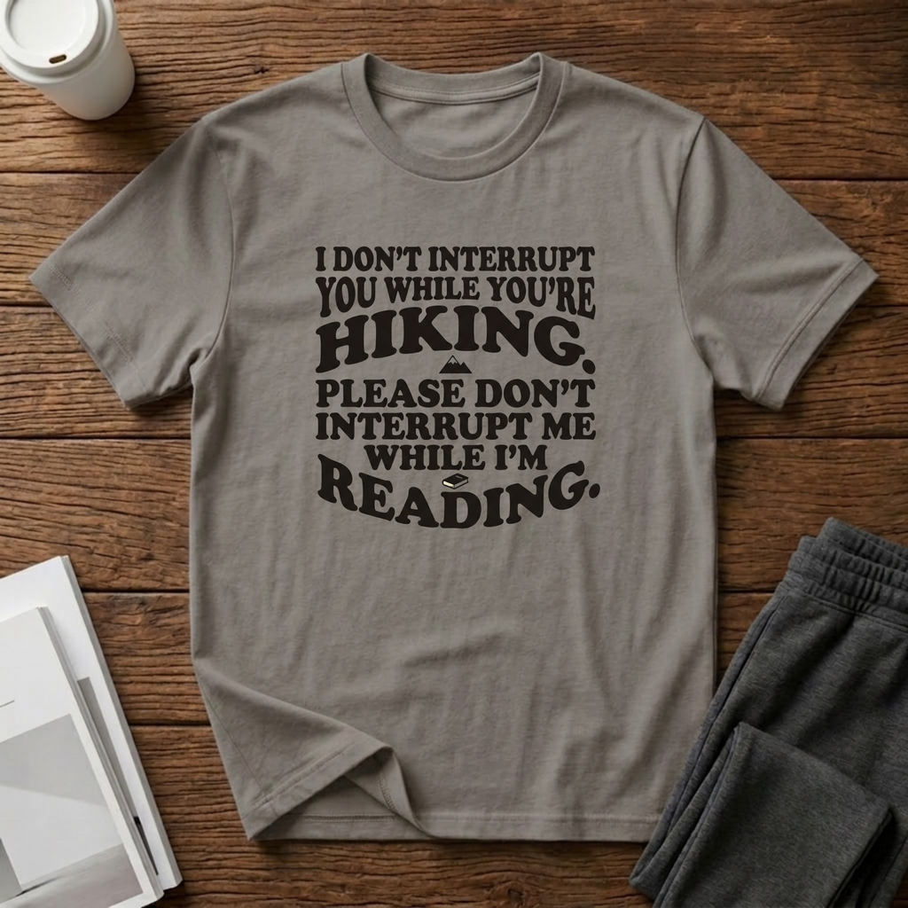 Interrupt Reading T-Shirt