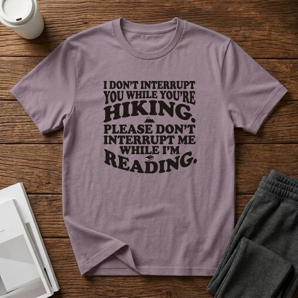 Interrupt Reading T-Shirt