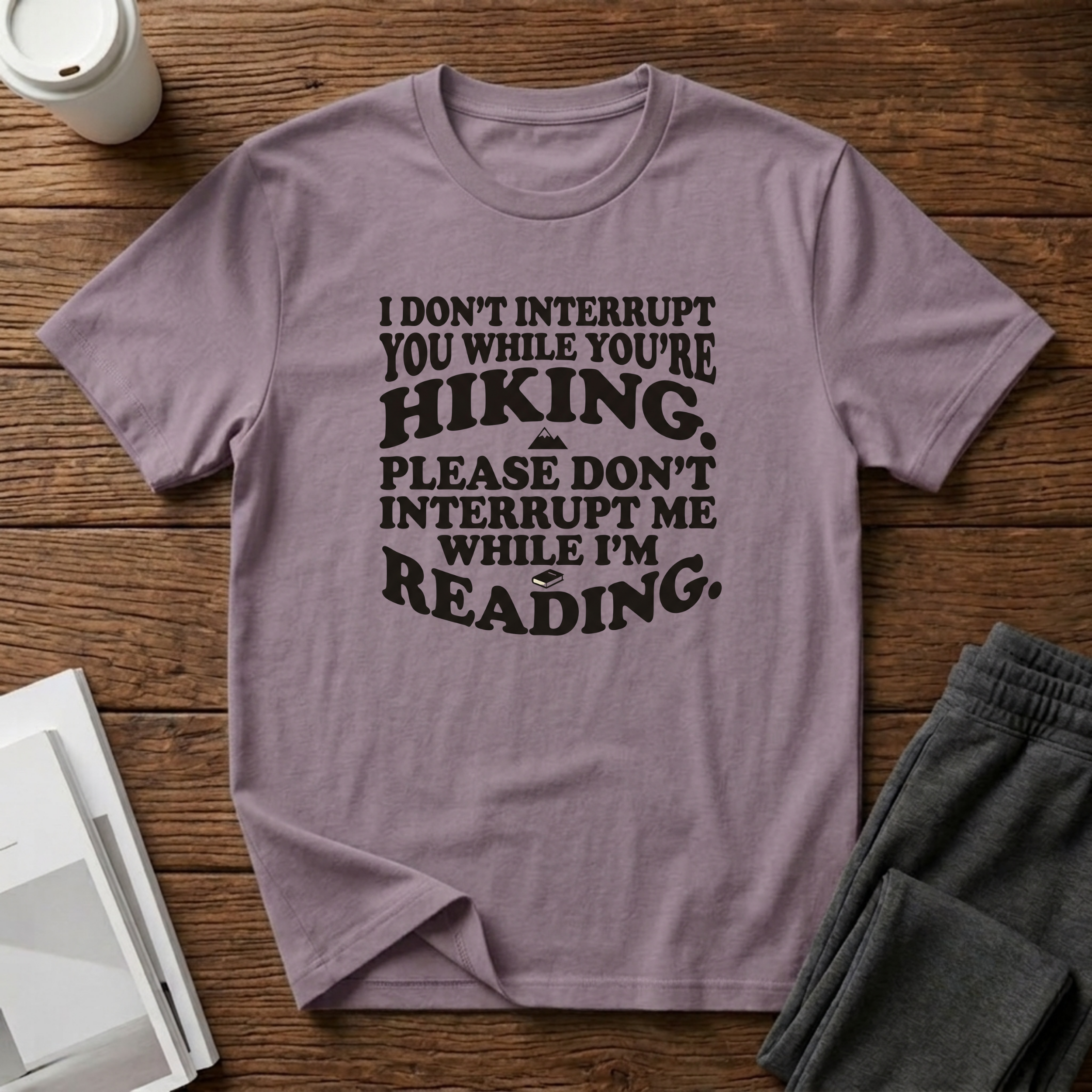 Interrupt Reading T-Shirt