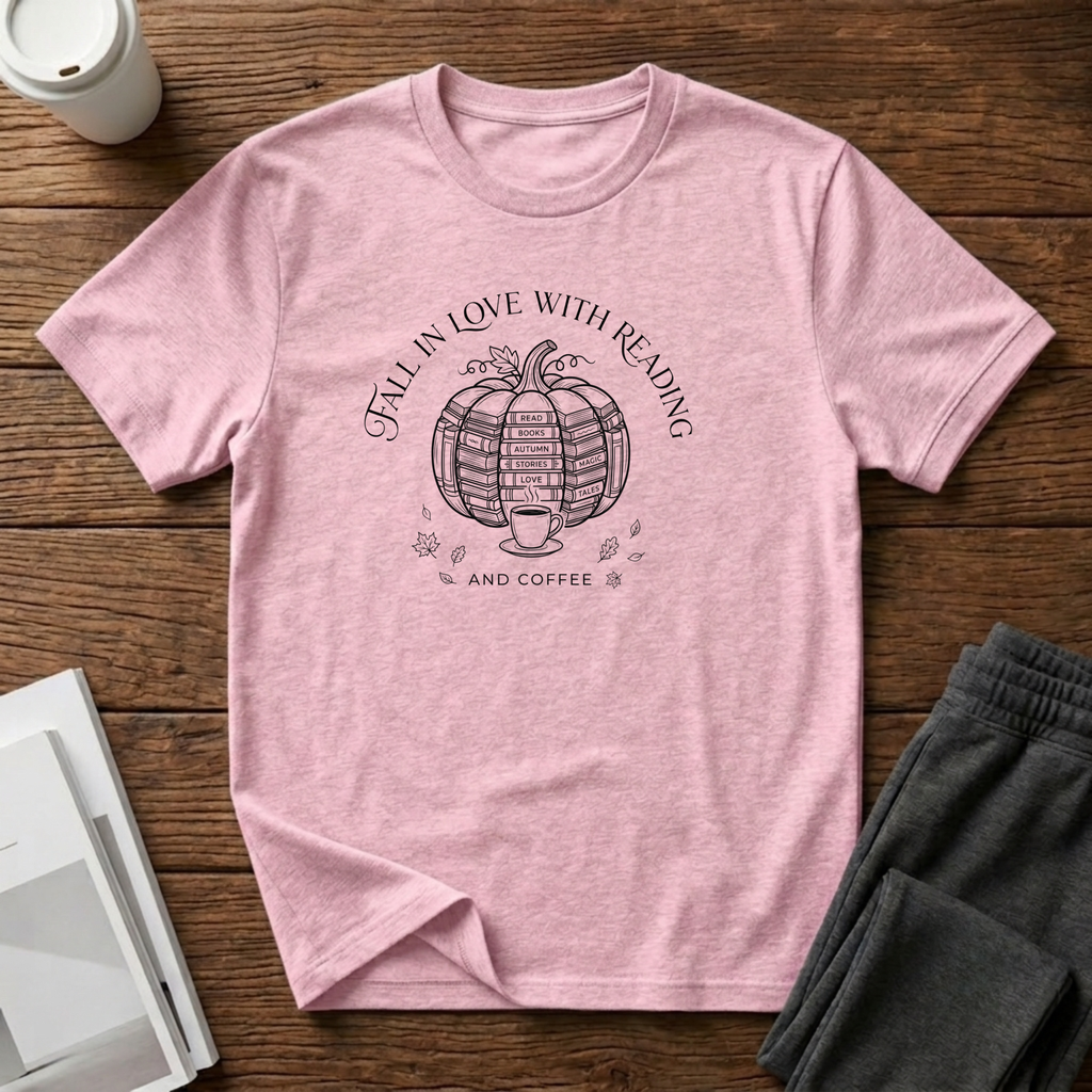 Fall In Love With Reading T-Shirt