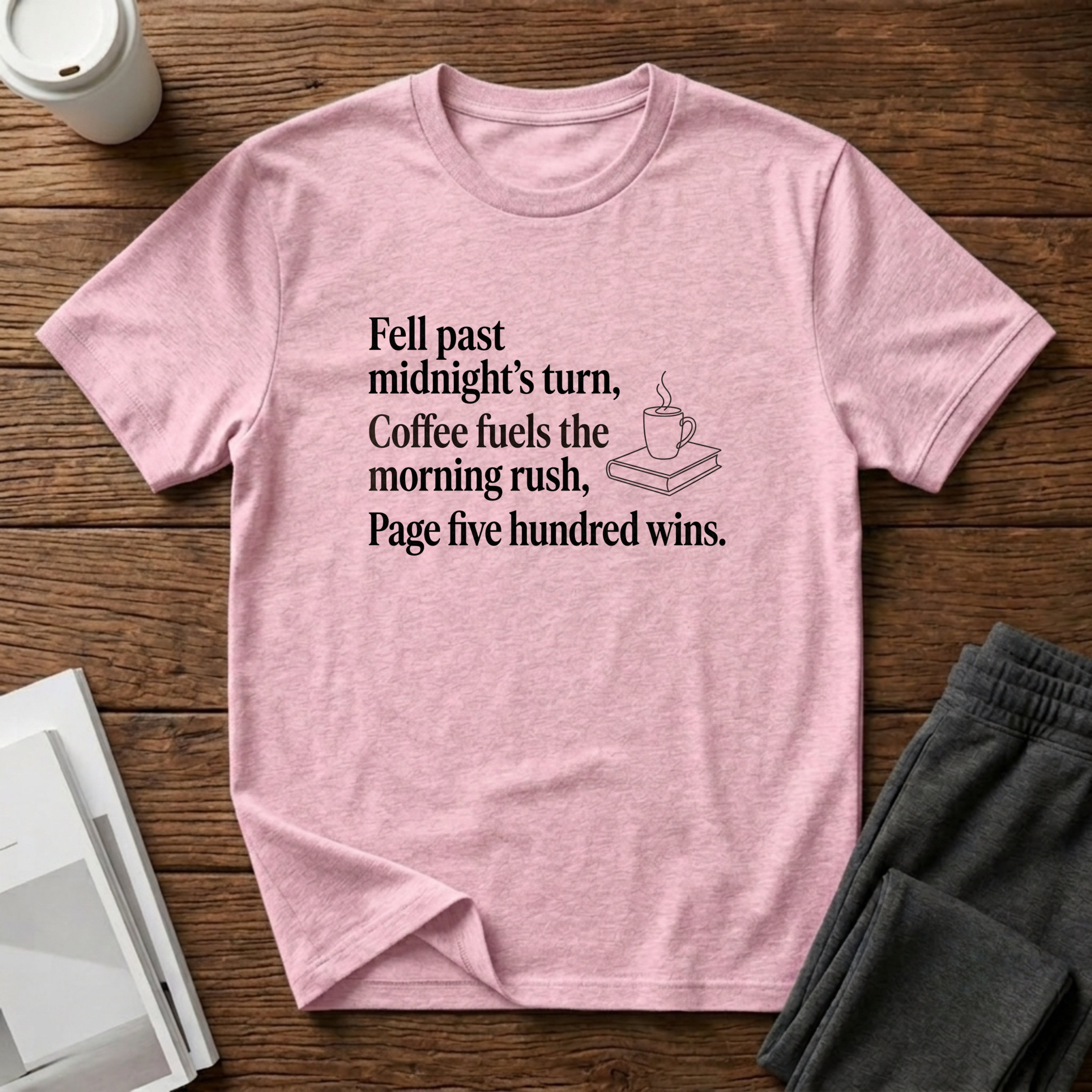 Midnight's Turn Haiku T-Shirt