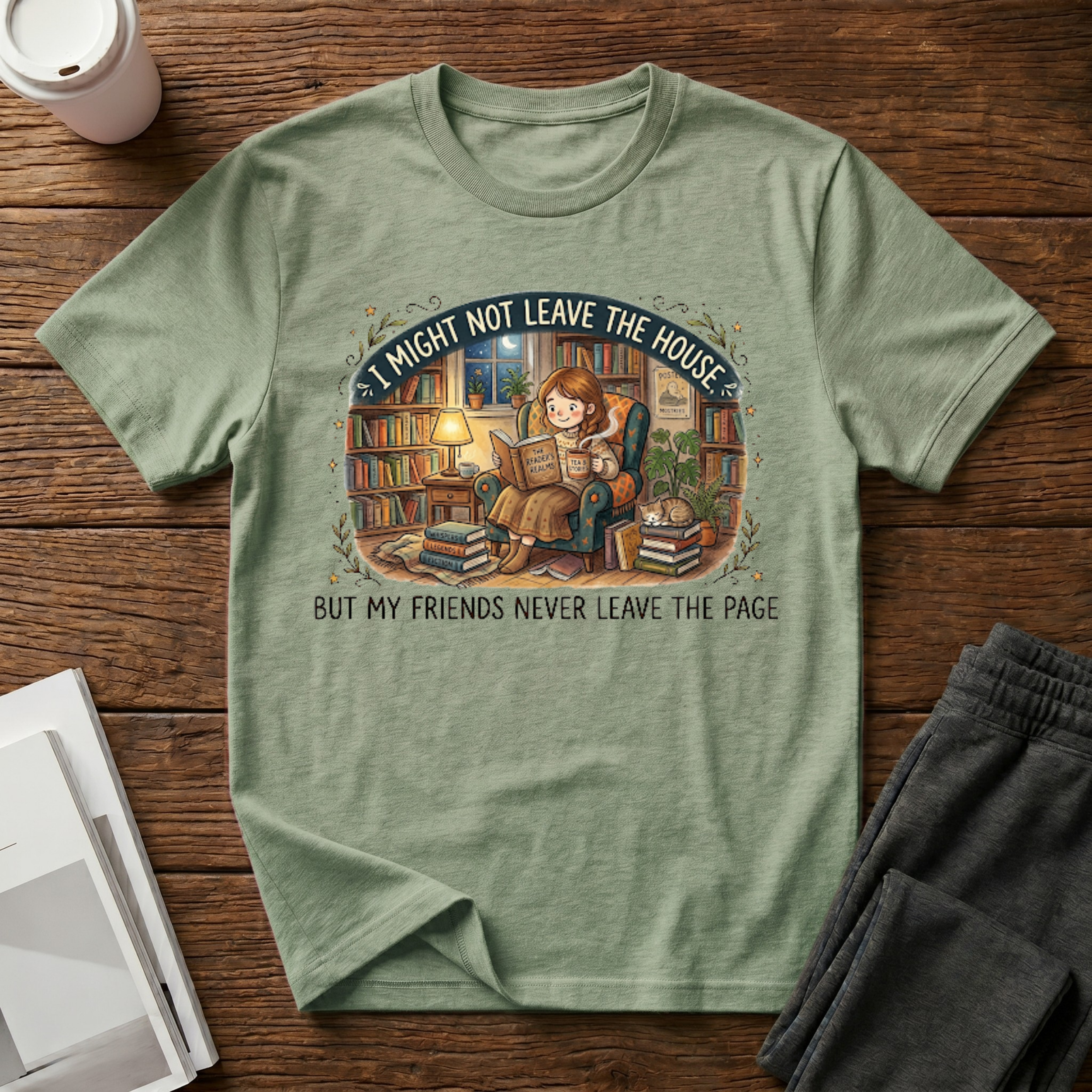 Might Not Leave the House T-Shirt