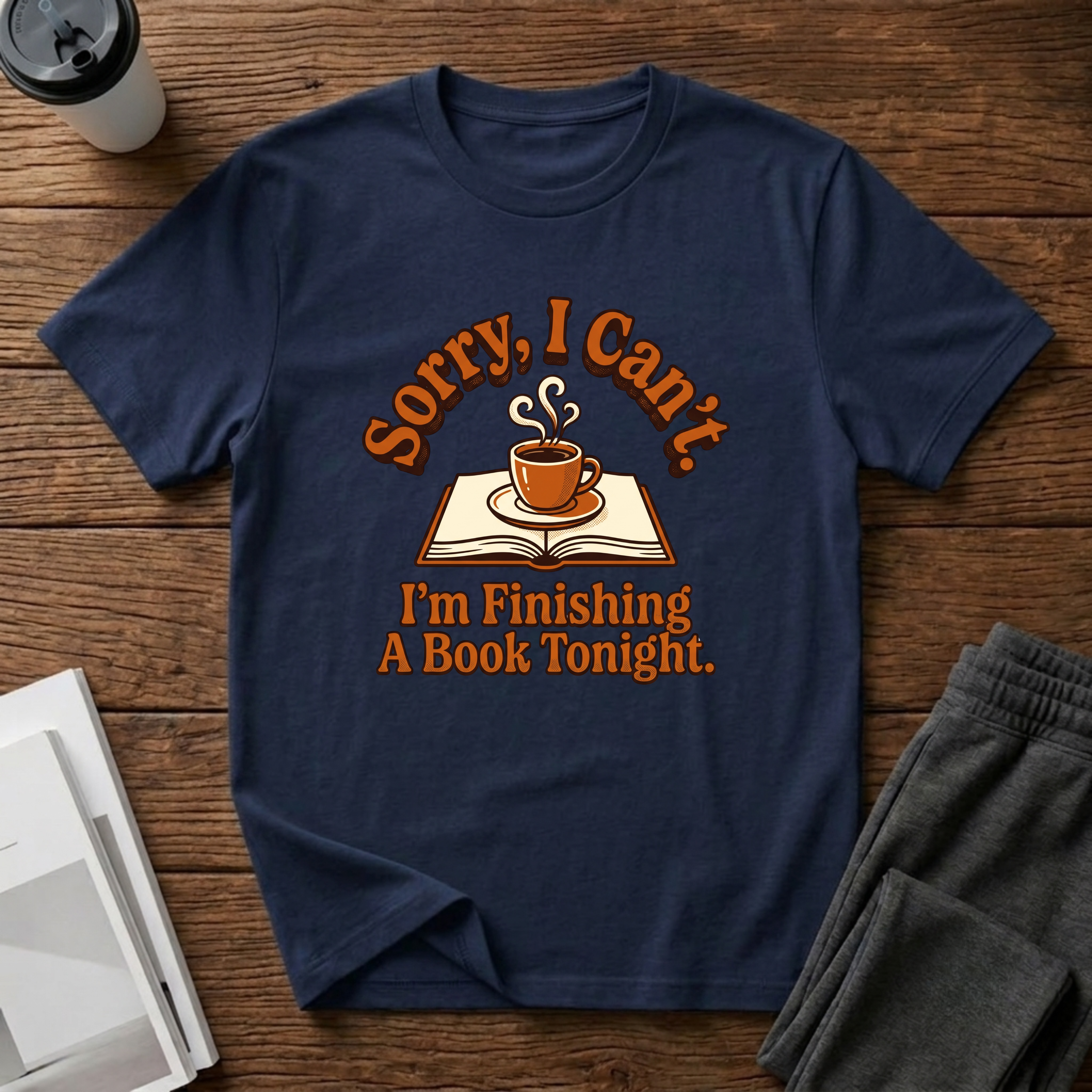 Finishing A Book Tonight T-Shirt