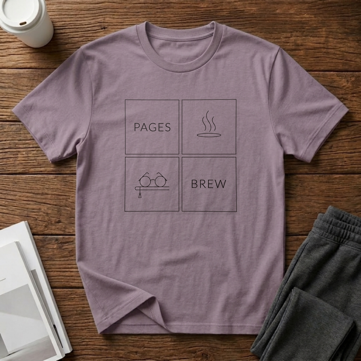 Pages Brew T-Shirt