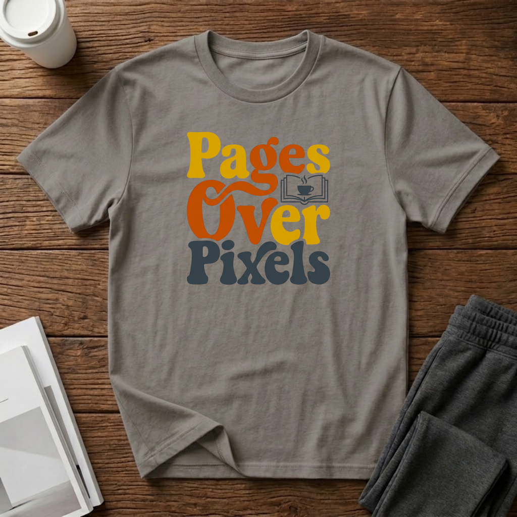 Pages Over Pixels T-Shirt