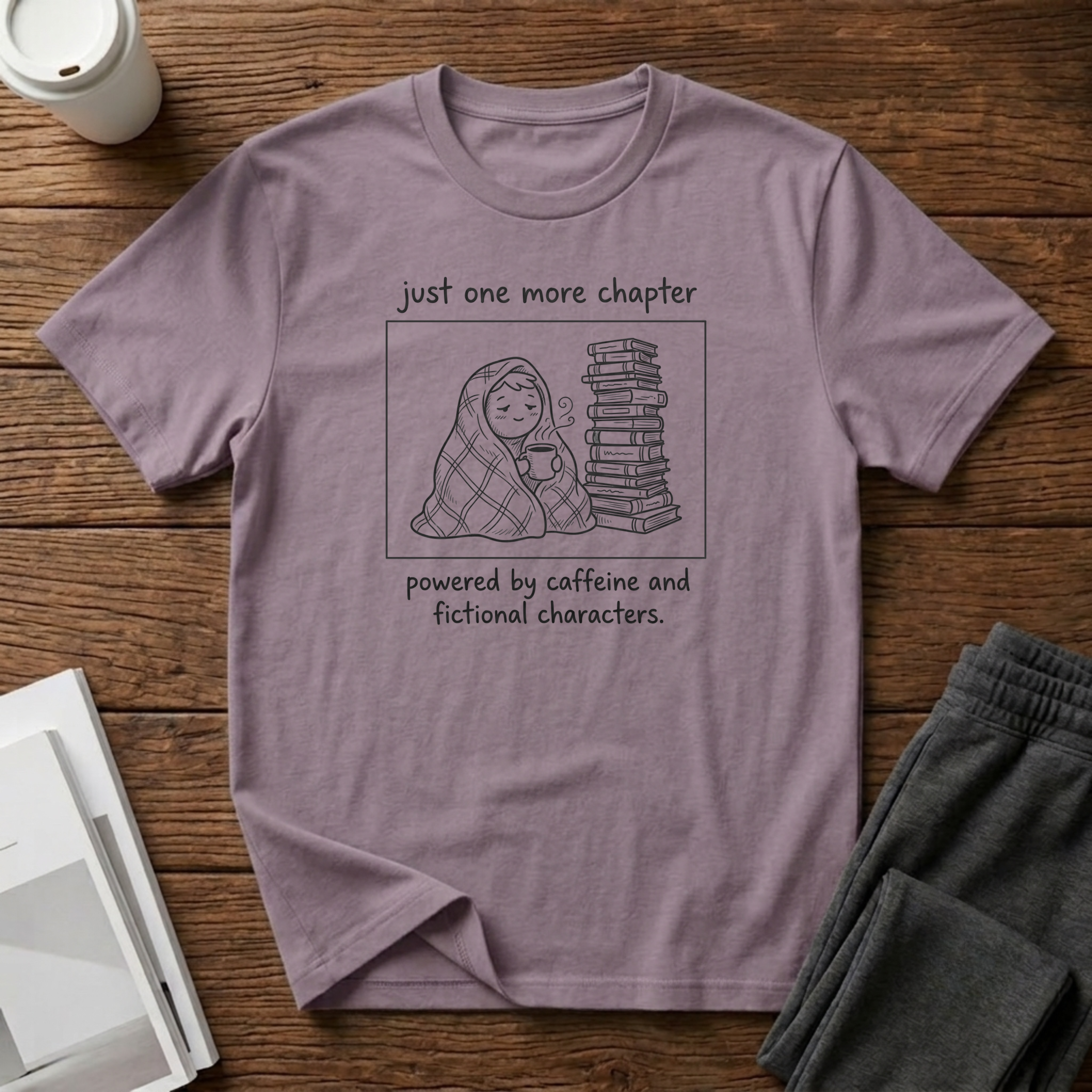 Girl Wrapped In Blanket T-Shirts