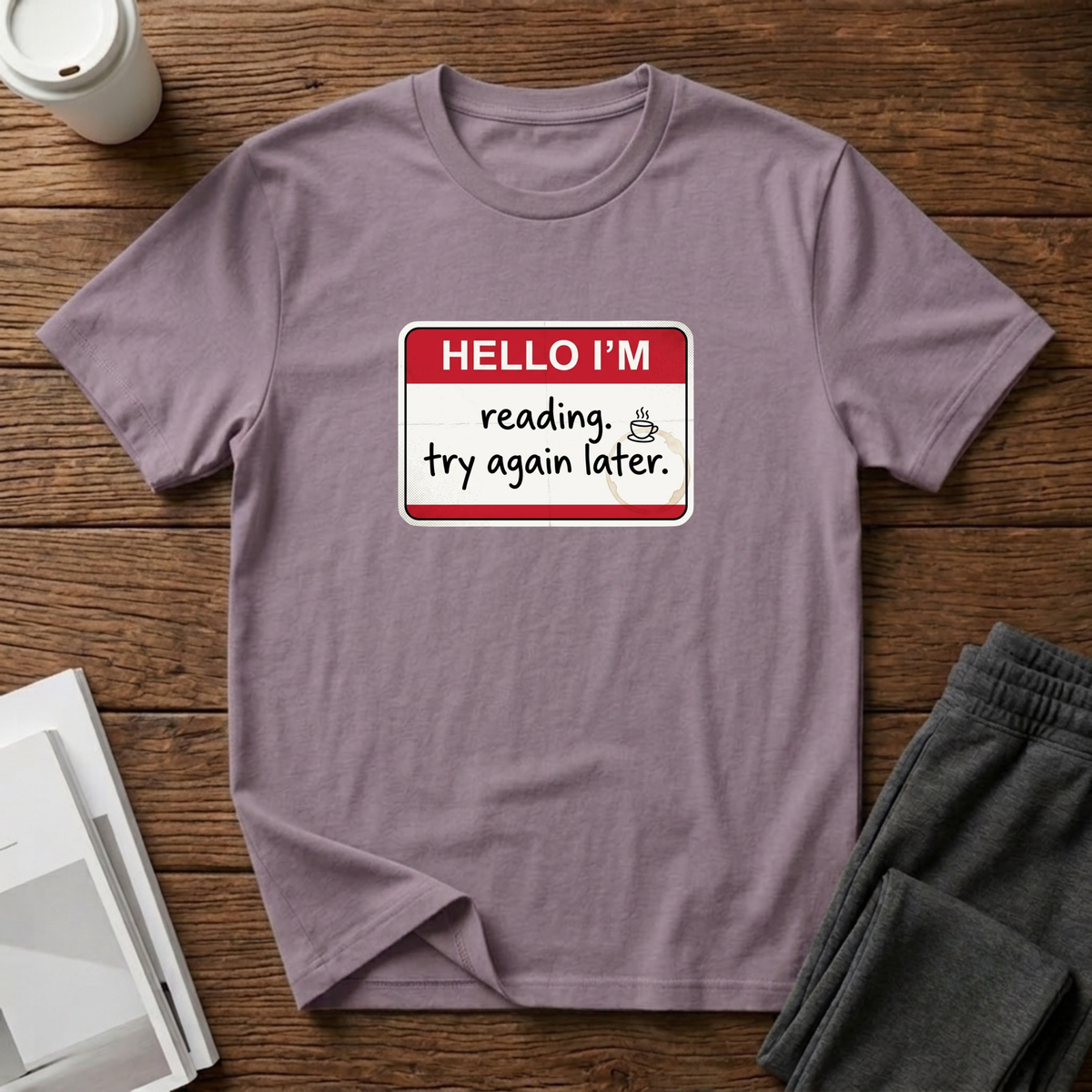 Hello I'm Reading T-Shirt