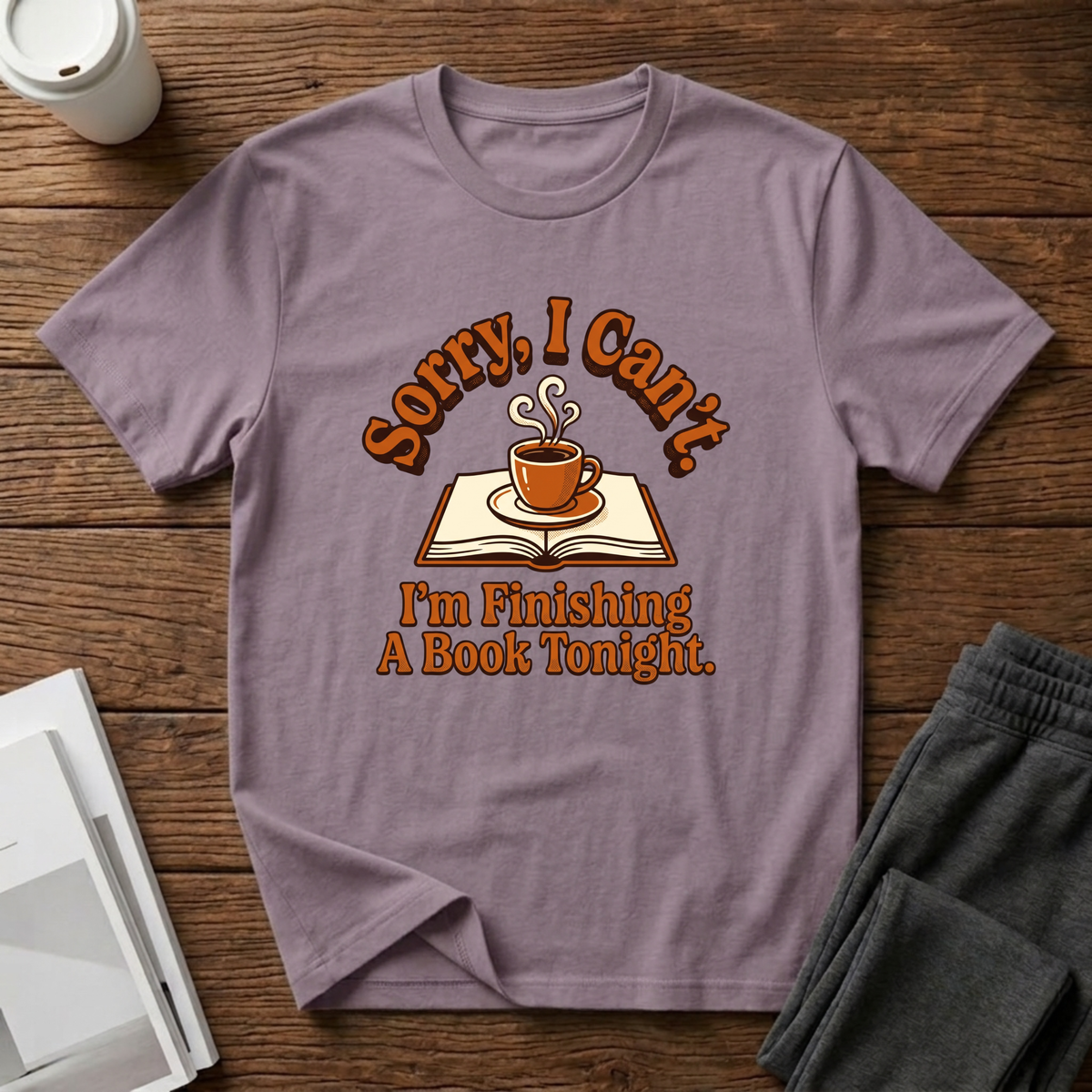 Finishing A Book Tonight T-Shirt