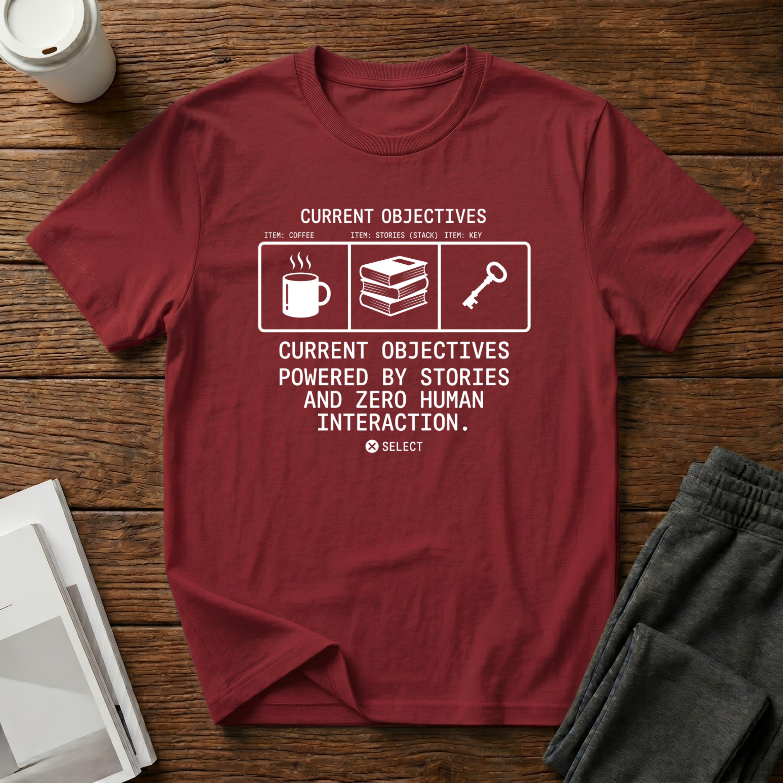 Powered By Stories T-Shirt