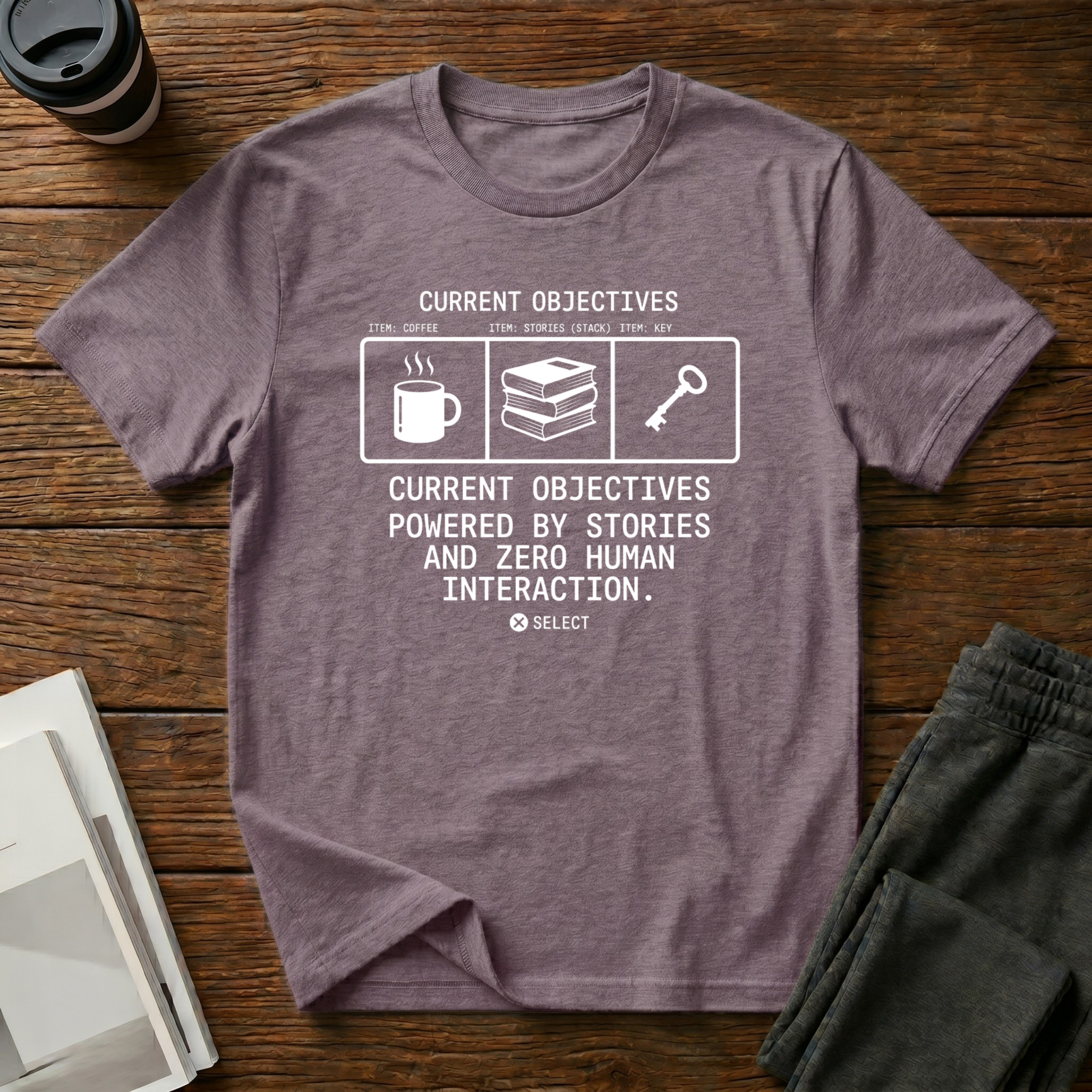 Powered By Stories T-Shirt