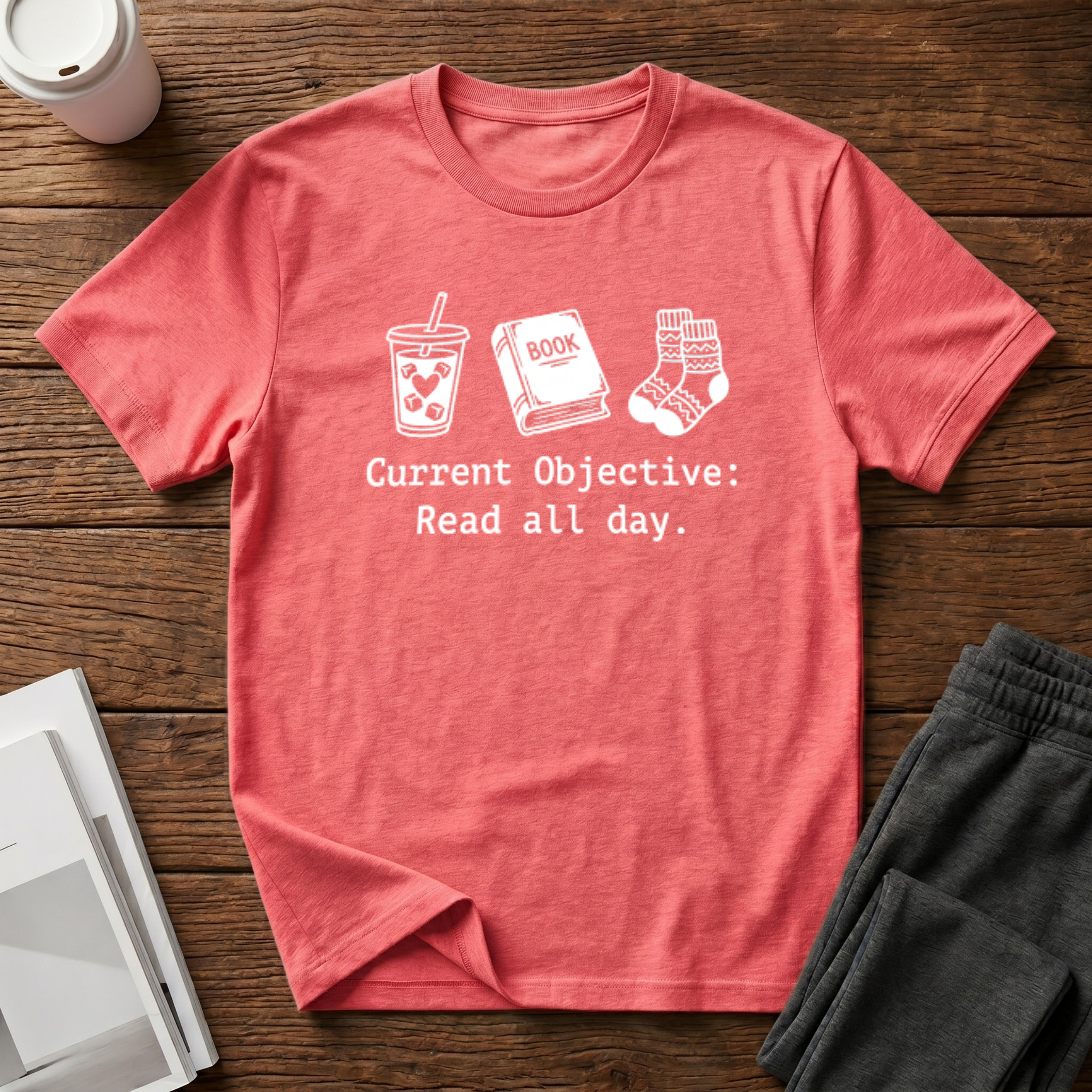 Read All Day T-Shirt
