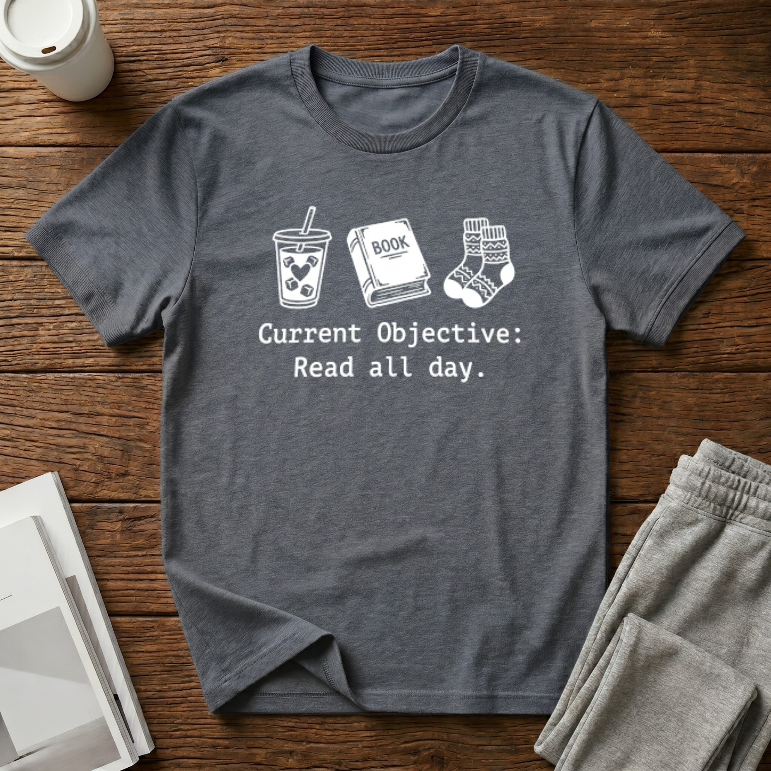 Read All Day T-Shirt