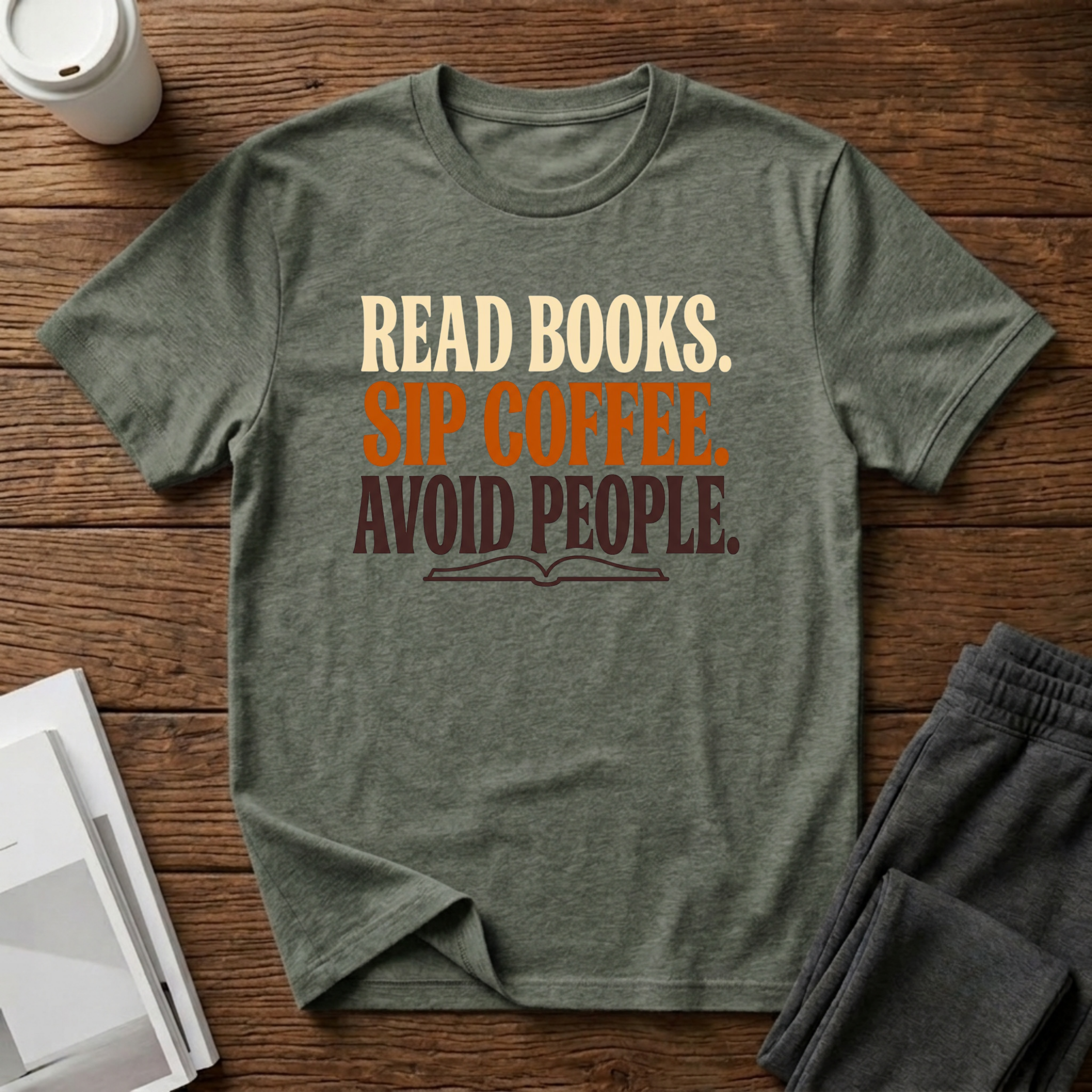 Read, Sip, Avoid T-Shirt