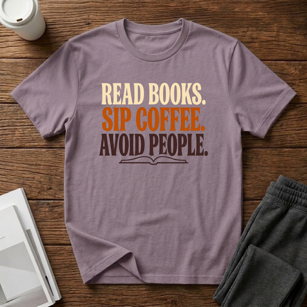 Read, Sip, Avoid T-Shirt