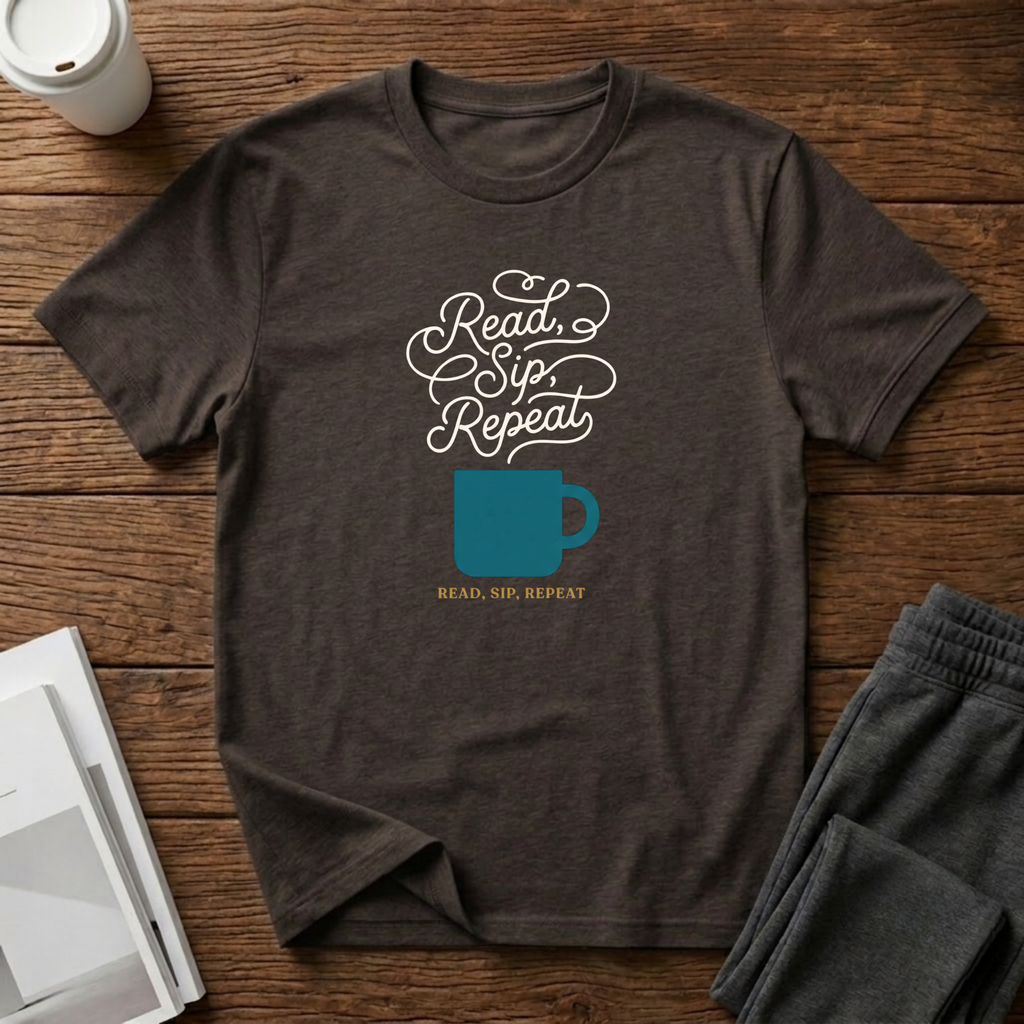 Read, Sip, Repeat T-Shirt