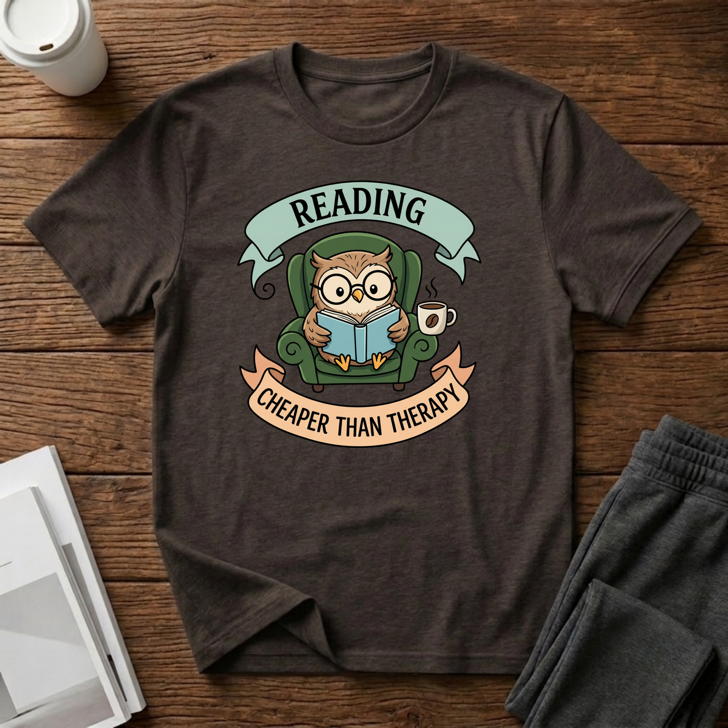 Reading Owl T-Shirt