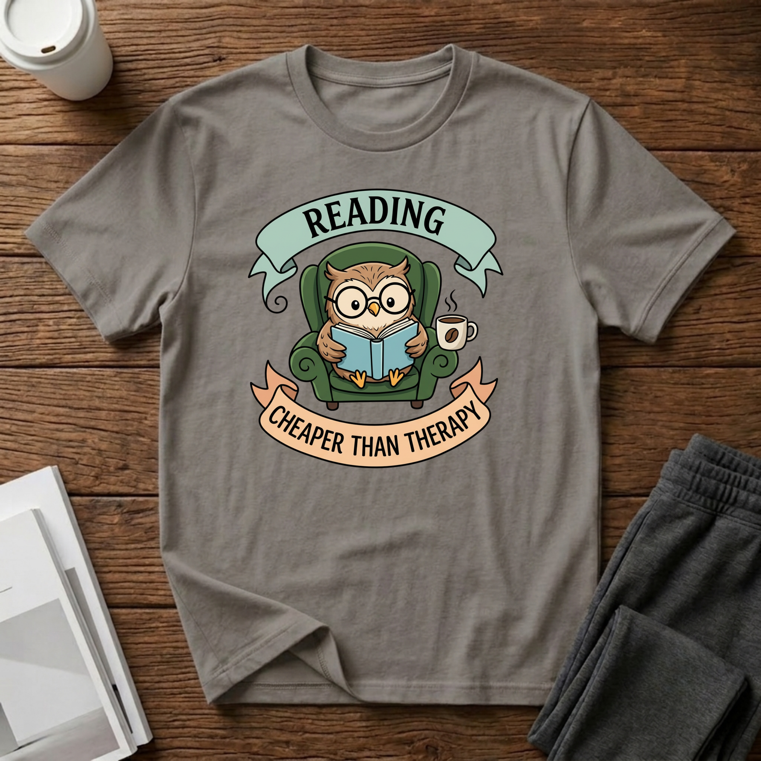 Reading Owl T-Shirt